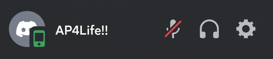 Biểu tượng trạng thái Trực tuyến (Online) trên Discord di động