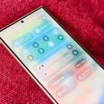 Giao diện cài đặt nhanh (Quick Settings) trên One UI 7, tương tự như trên Galaxy S25 sau cập nhật