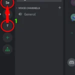 Hình minh họa cách kéo một server Discord di động lên server khác để tạo thư mục