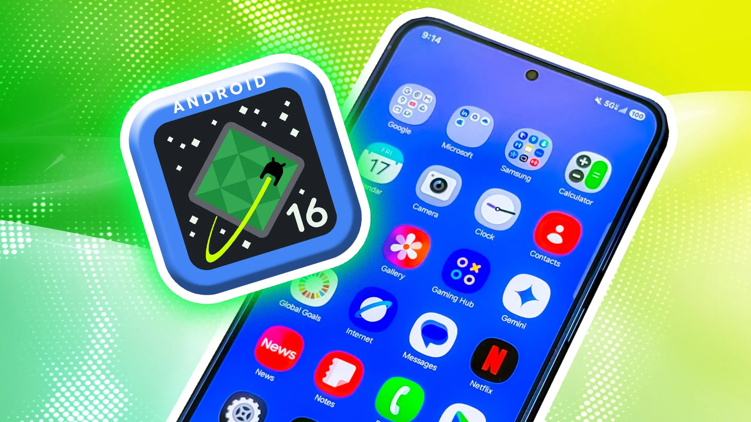 Màn hình điện thoại Android hiển thị các ứng dụng