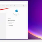 Tìm kiếm "Registry Editor" trong Start Menu của Windows 11