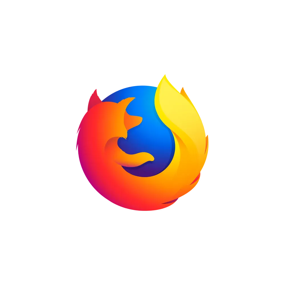 Biểu tượng trình duyệt Firefox, đại diện cho trình duyệt web phổ biến và bảo mật