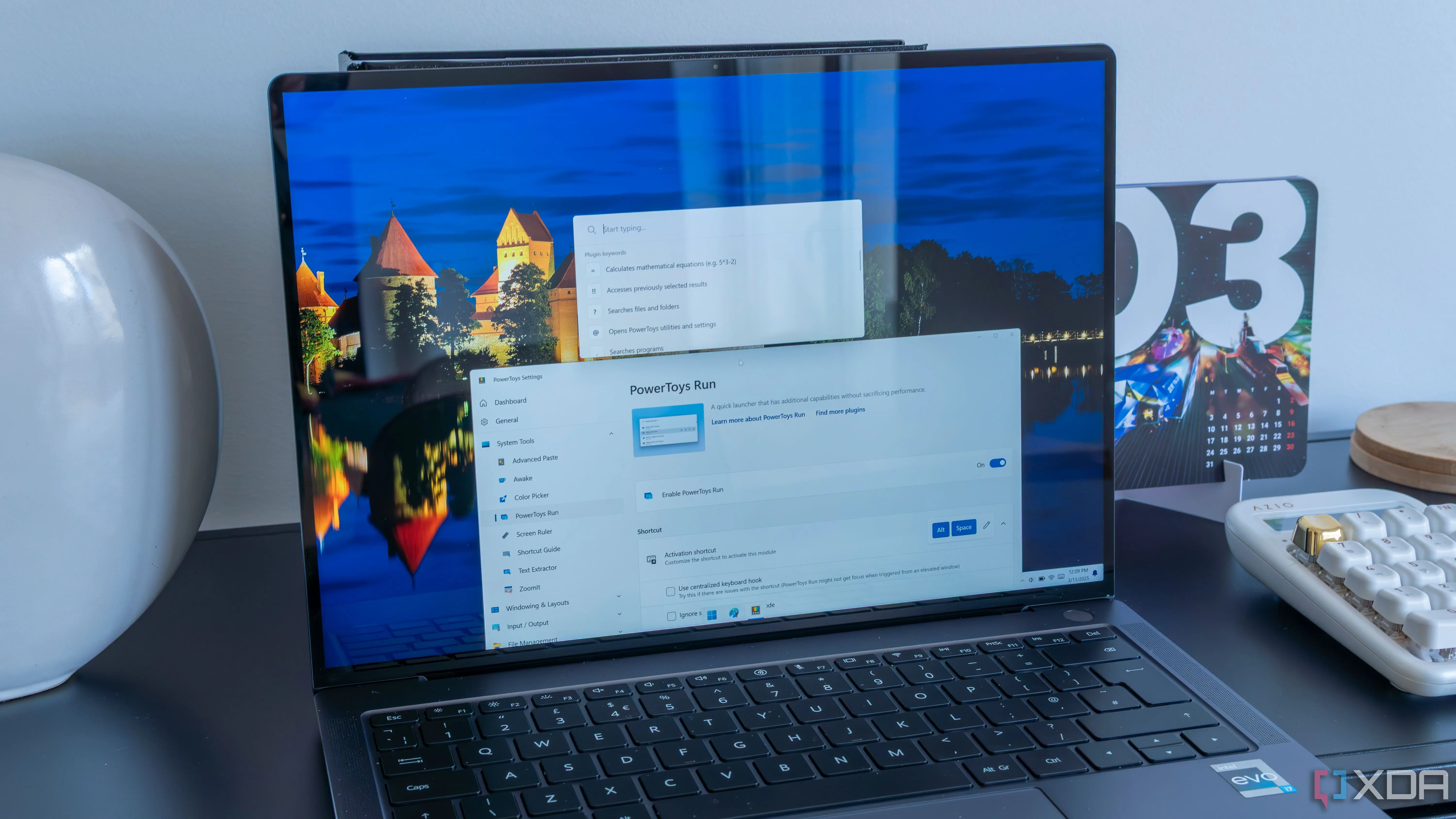 Giao diện PowerToys Run trên Windows 11, một công cụ hỗ trợ tùy biến và tối ưu hiệu suất
