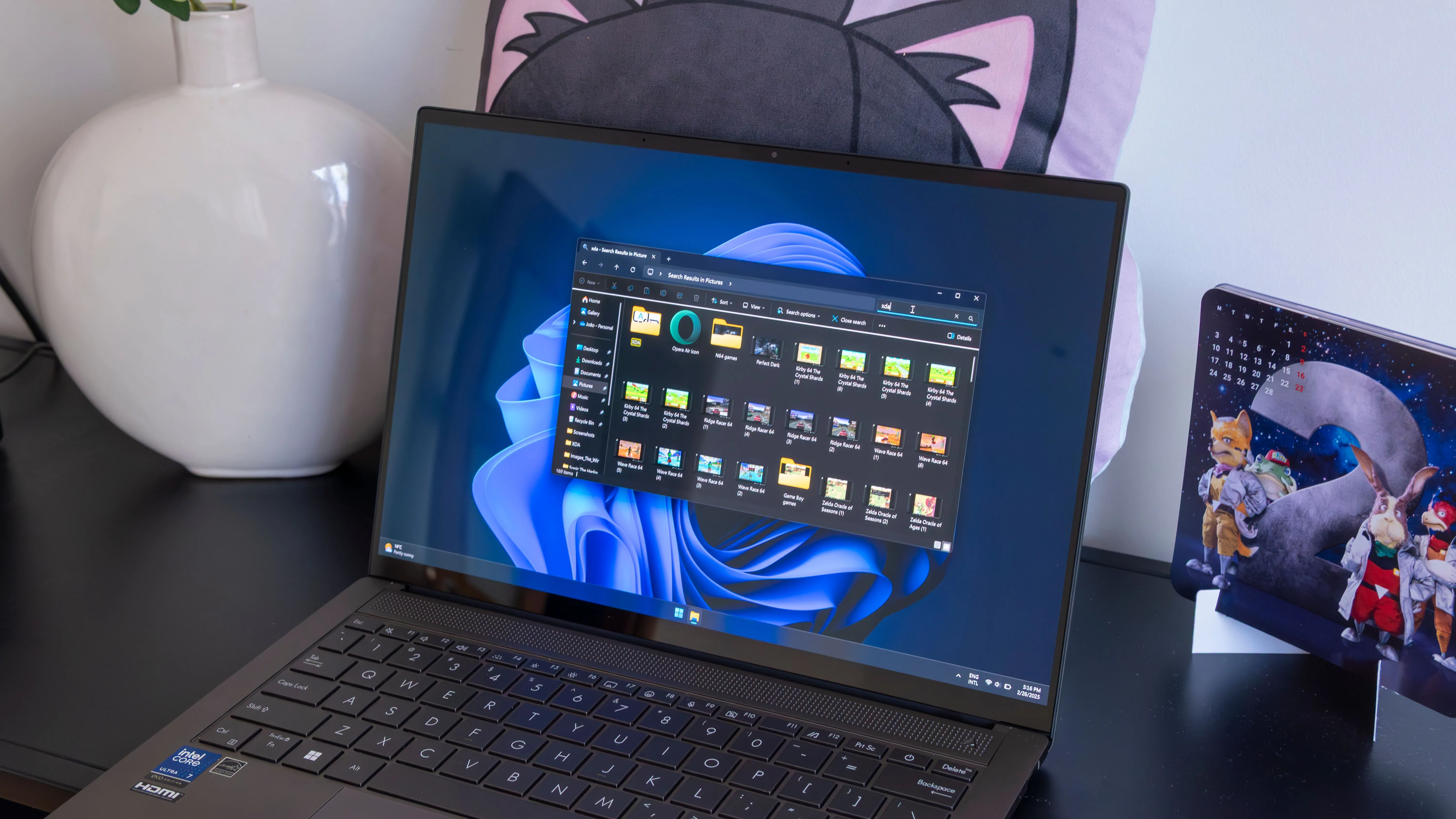 Giao diện tìm kiếm nhanh của Everything trên laptop Windows 11