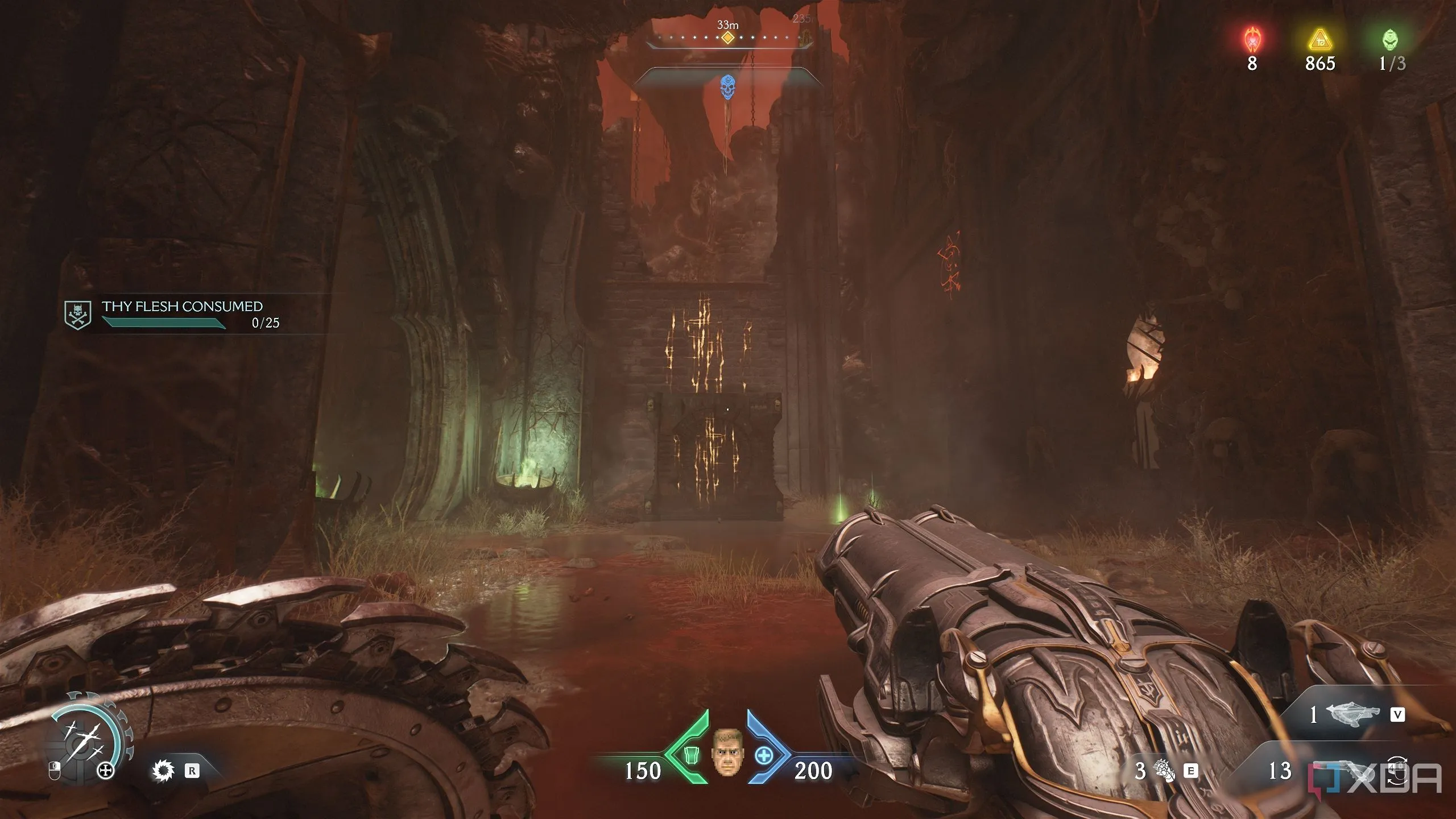 Hộp và bức tường có thể Scramble trong Chapter 22 Doom The Dark Ages