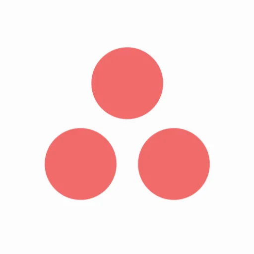 Logo của ứng dụng quản lý dự án và công việc Asana