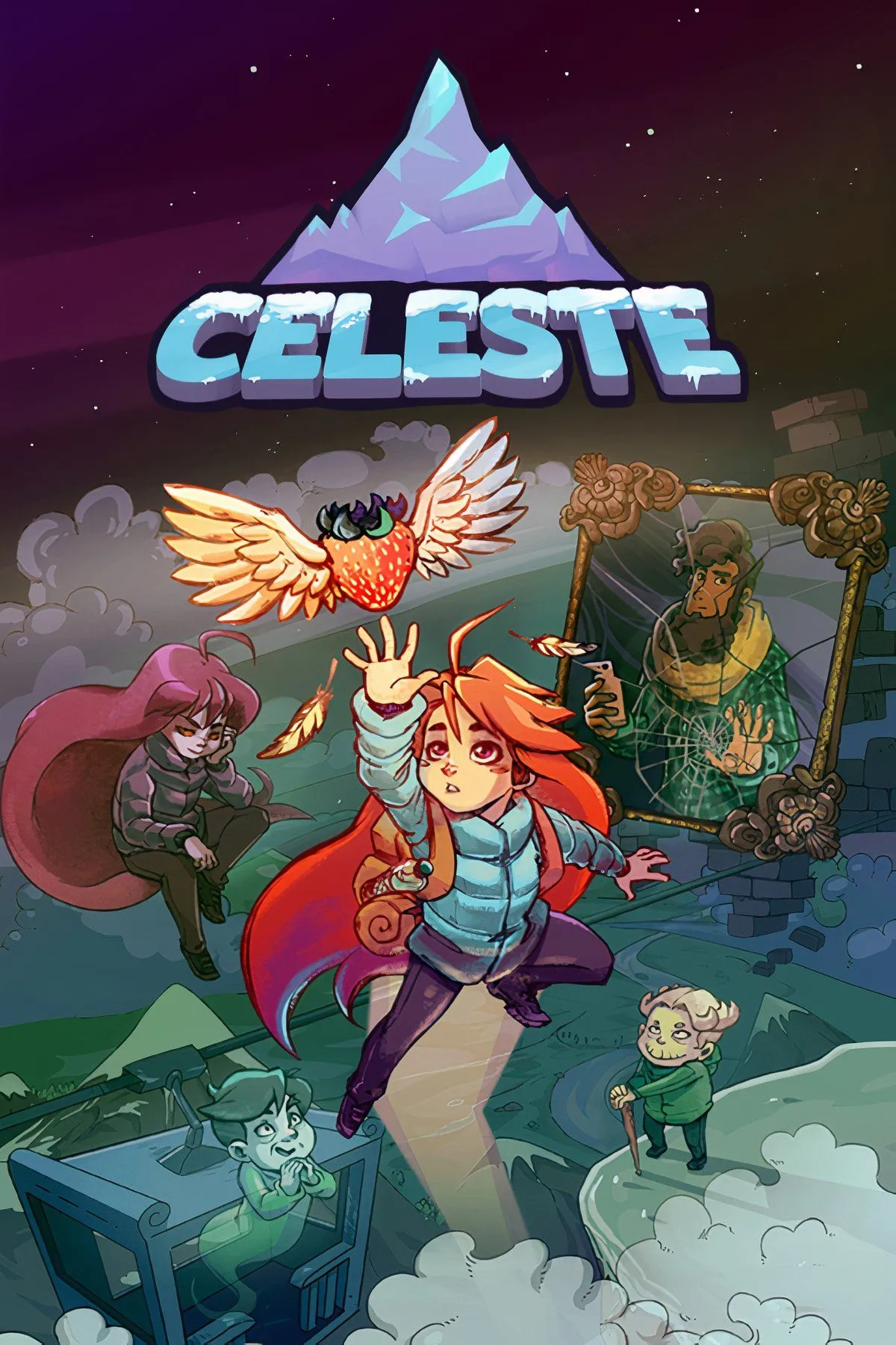 Madeline đối mặt thử thách leo núi trong Celeste