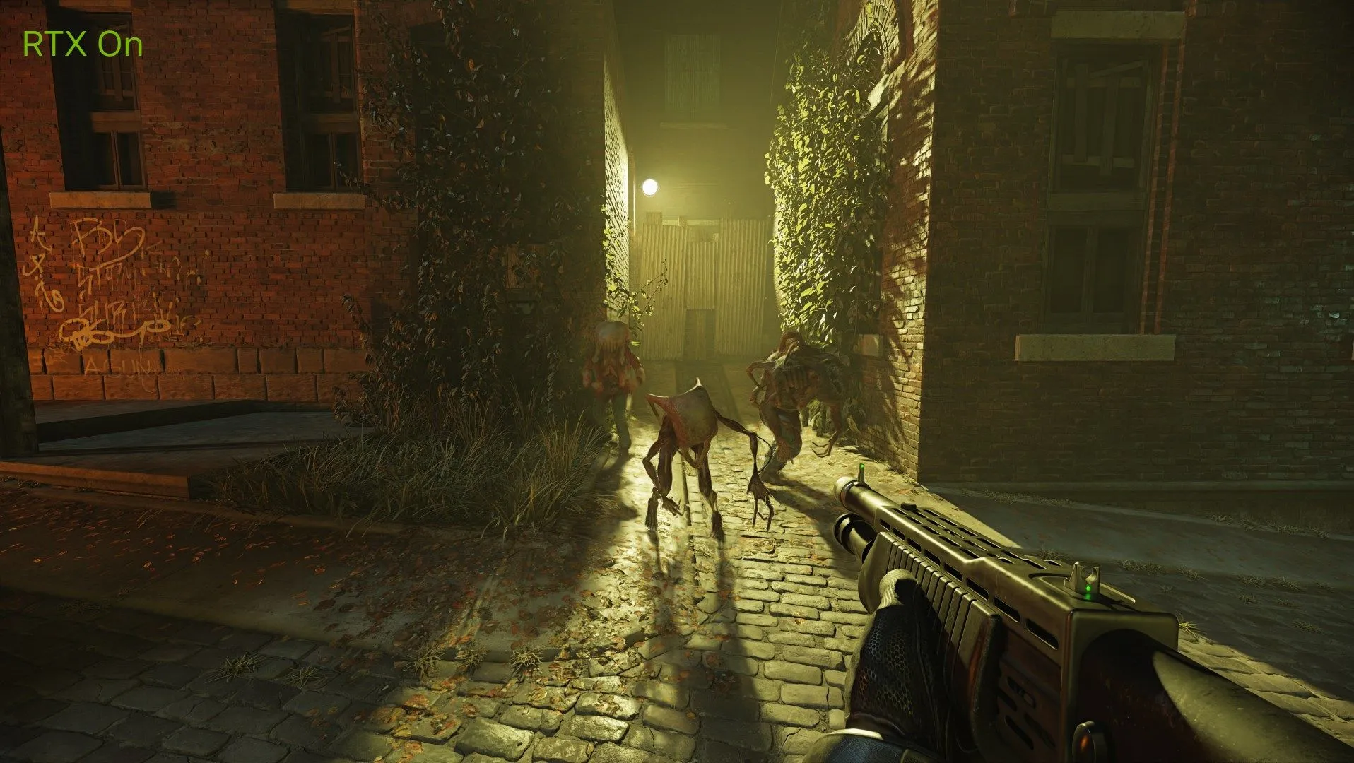 Tổng thể đồ họa tuyệt đẹp của Half-Life 2 RTX, thể hiện sự kết hợp hài hòa giữa công nghệ mới và giá trị nguyên bản của trò chơi