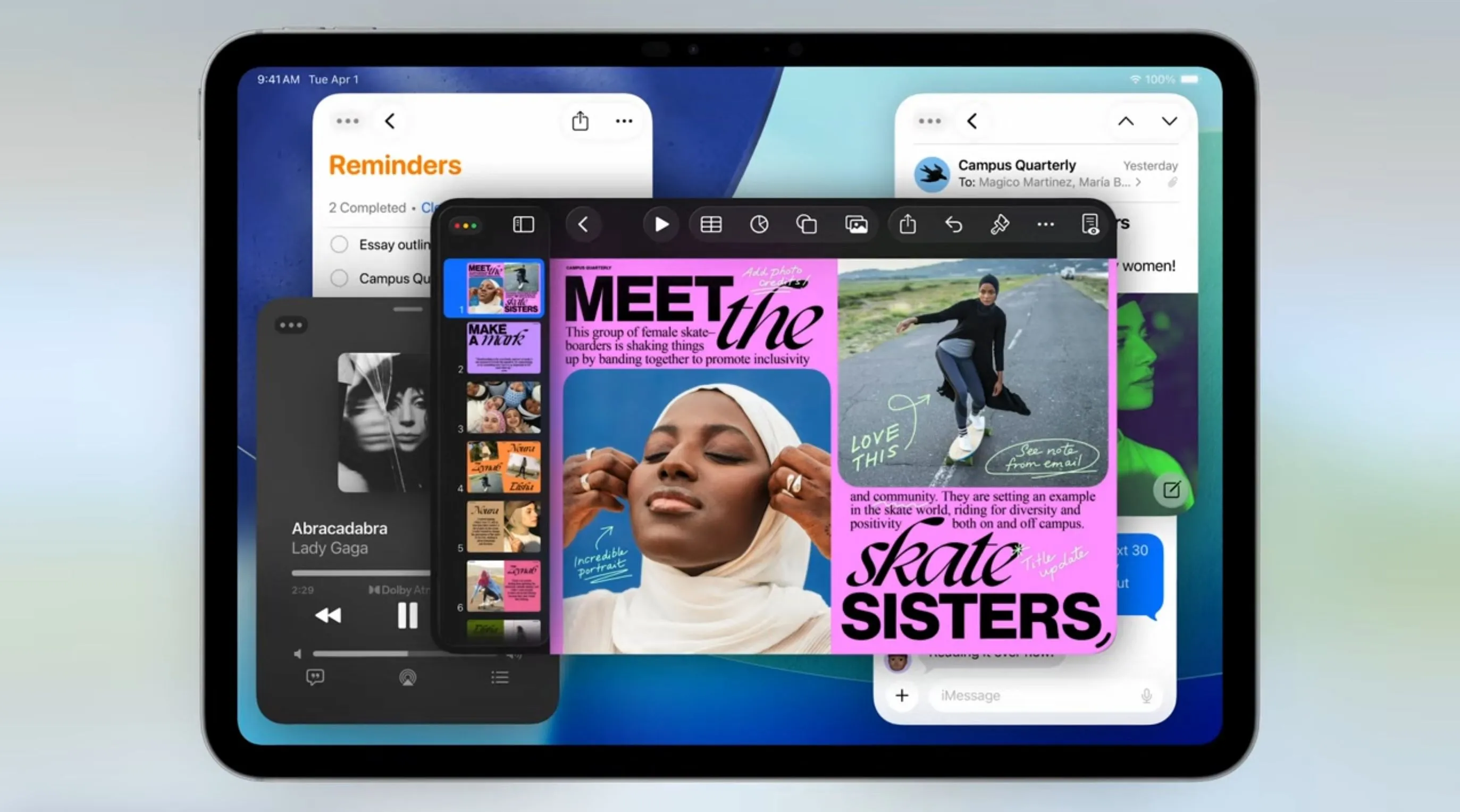Trải nghiệm hệ thống cửa sổ linh hoạt trên iPadOS 26
