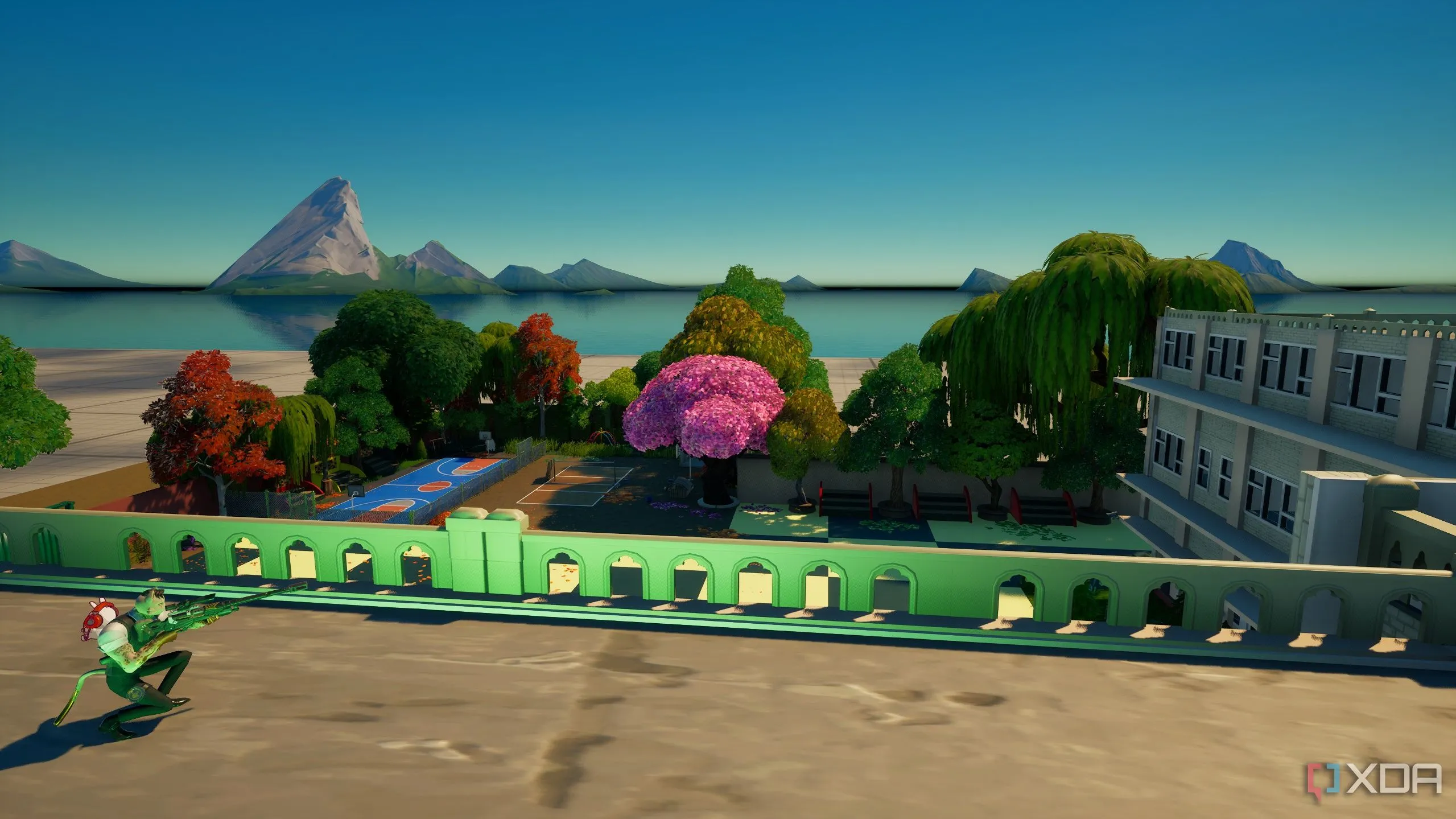 A screenshot from Fortnite