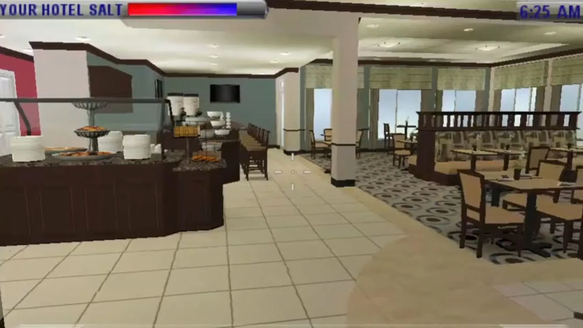 Ảnh chụp màn hình gameplay từ The Hilton Family