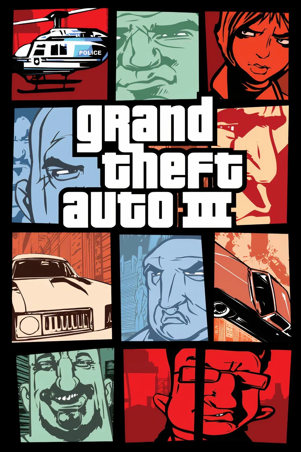 Ảnh ghép Liberty City trong Grand Theft Auto III