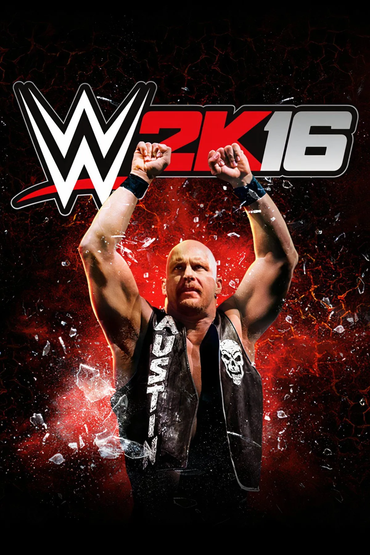 Ảnh tổng hợp các đô vật và cảnh trong game WWE 2K16, phản ánh chất lượng được cải thiện và chế độ Showcase ấn tượng.