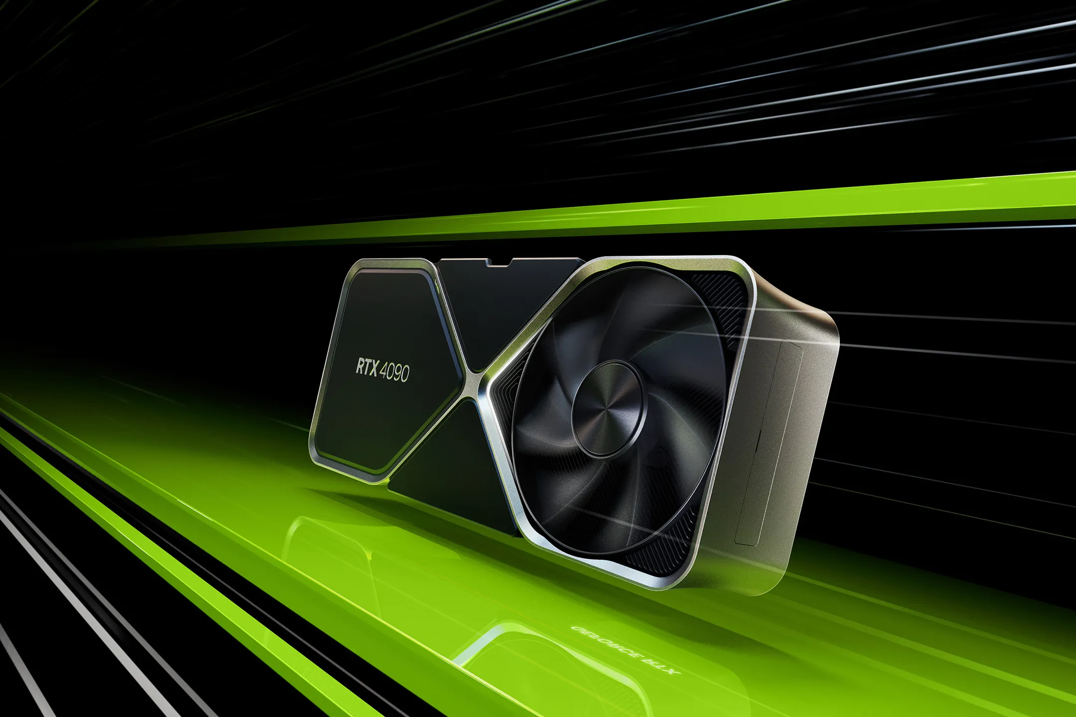 Bản kết xuất của card đồ họa NVIDIA RTX 4090, minh họa cho linh kiện PC cao cấp chịu khấu hao lớn theo thời gian