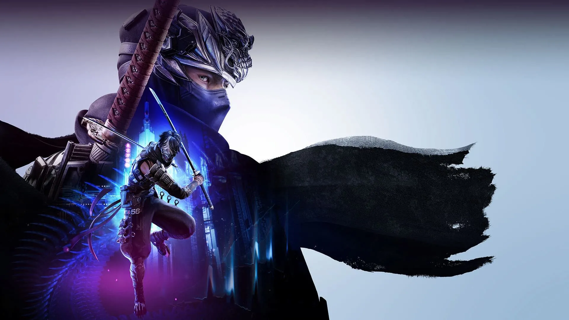 Bìa đĩa game Ninja Gaiden 4 với nhân vật chính