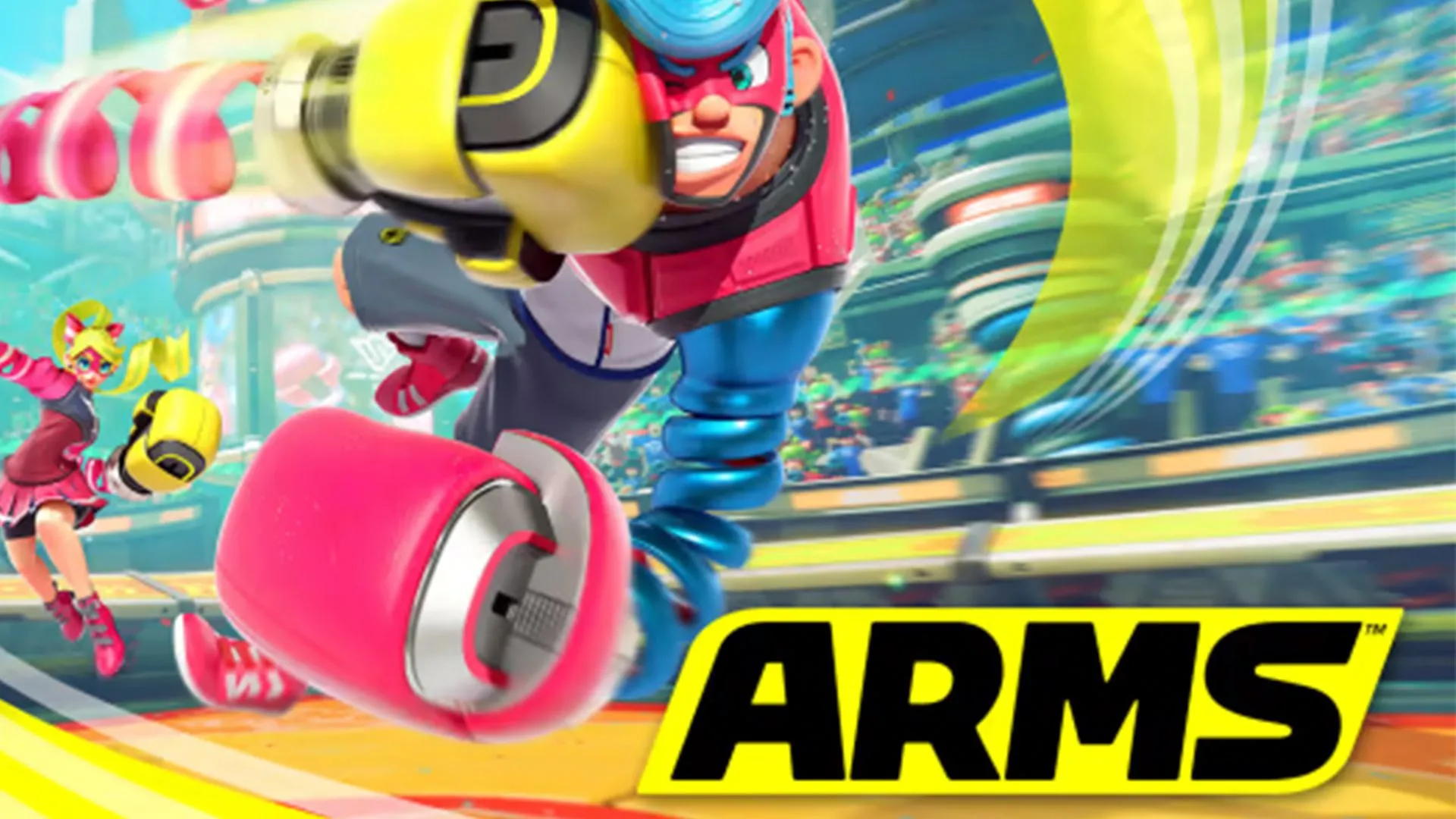 Bìa game ARMS trên Nintendo Switch