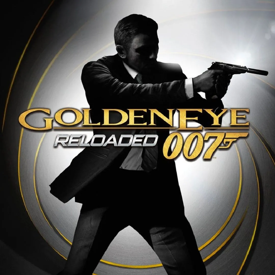 Bìa game GoldenEye 007: Reloaded, với Daniel Craig trong vai James Bond