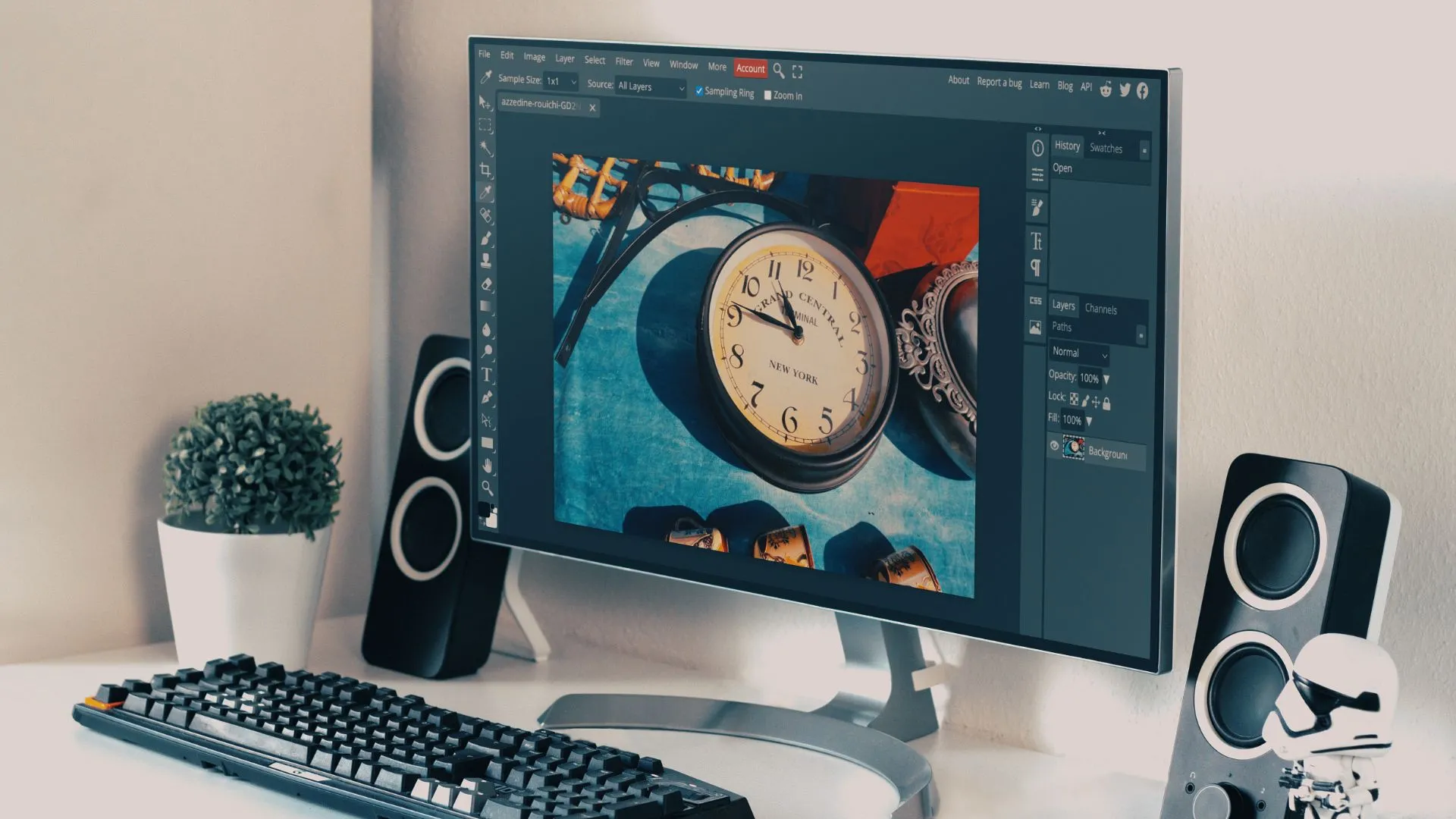 Biểu tượng của các phần mềm thay thế miễn phí cho Photoshop và Lightroom, gợi ý về các lựa chọn khác ngoài Adobe