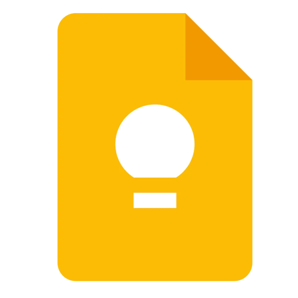 Biểu tượng ứng dụng Google Keep với các ghi chú nhiều màu sắc