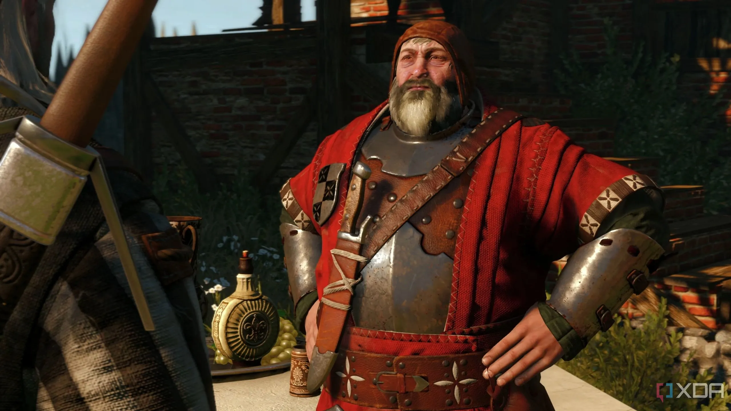 Bloody Baron với vẻ mặt đau khổ trong The Witcher 3 Wild Hunt