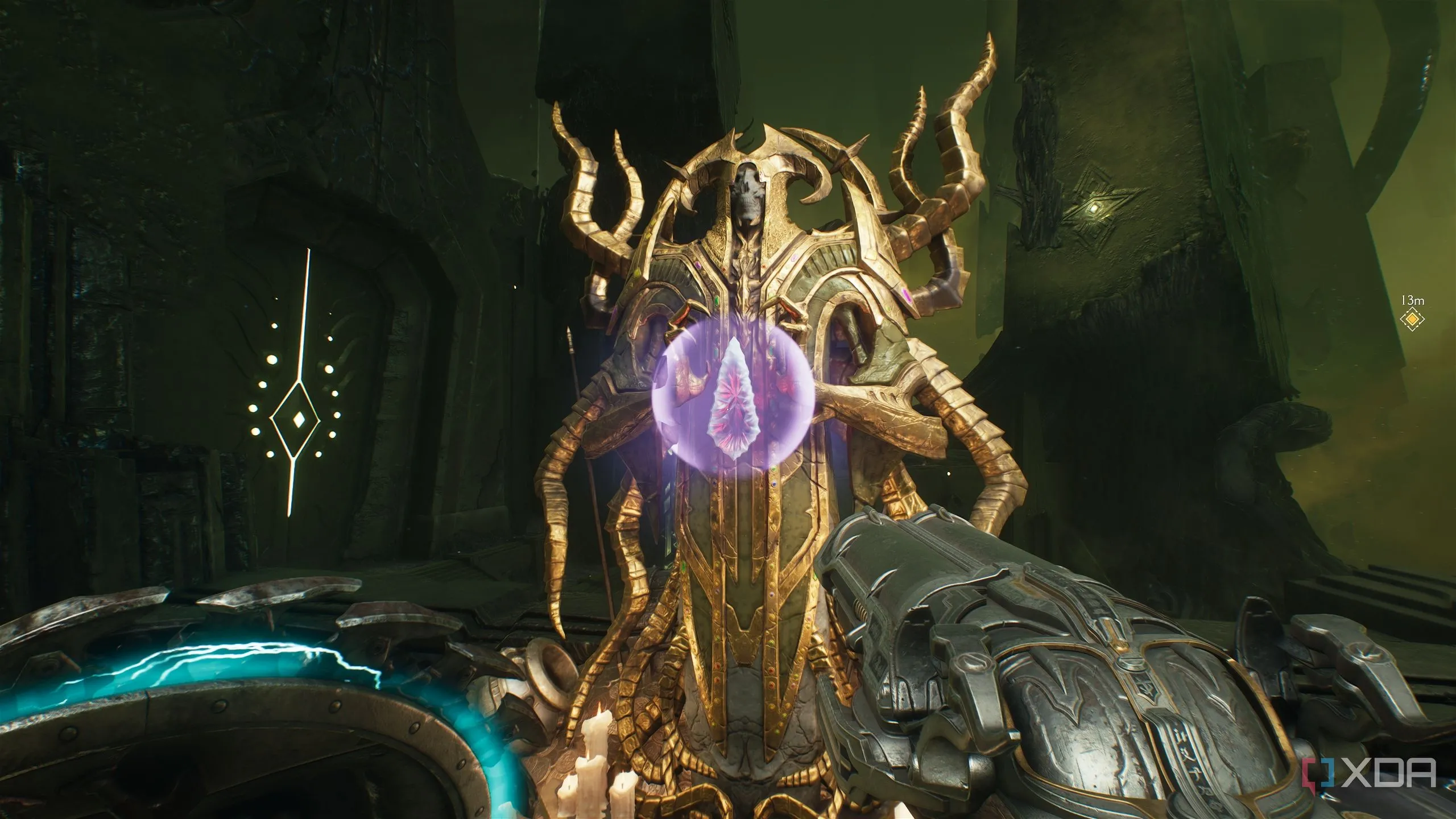 Bức tượng Wraithstone trong Chương 15 Doom The Dark Ages, vật phẩm cuối cùng cần tìm.