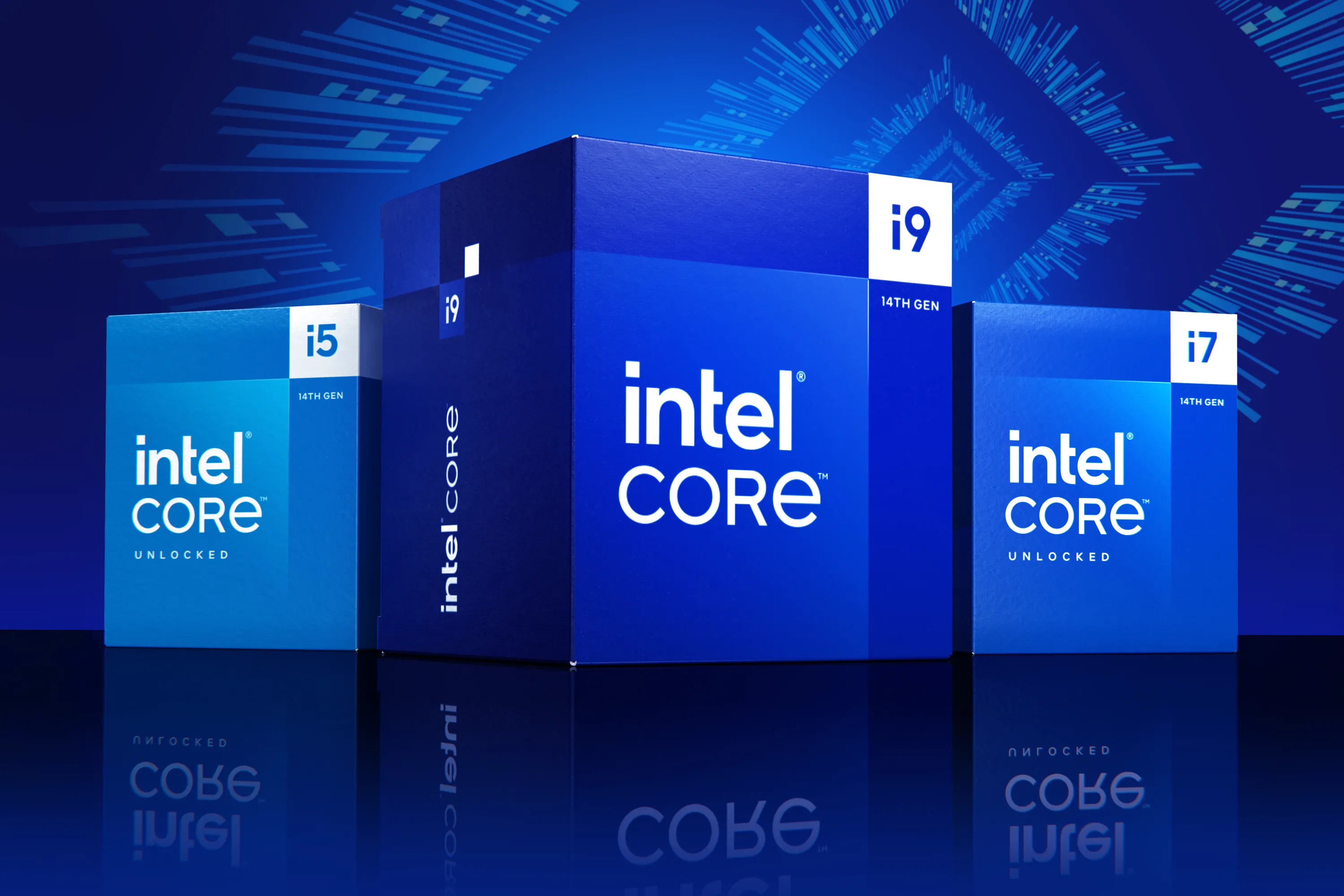 Các hộp CPU Intel Core i9, i7, i5 thế hệ thứ 14, đại diện cho những sản phẩm phần cứng mới nhưng có thể tiềm ẩn lỗi