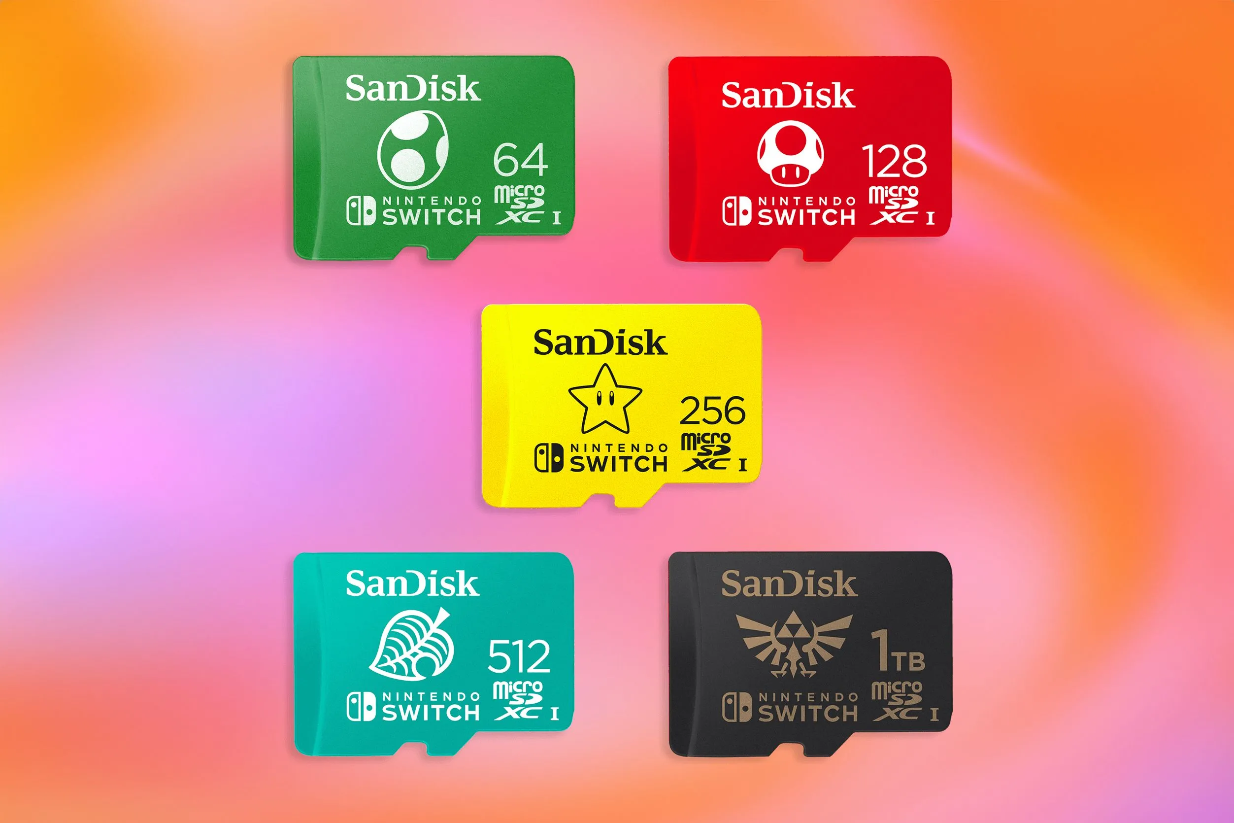 Các loại thẻ nhớ Micro SD Express tương thích với Nintendo Switch 2 để mở rộng dung lượng