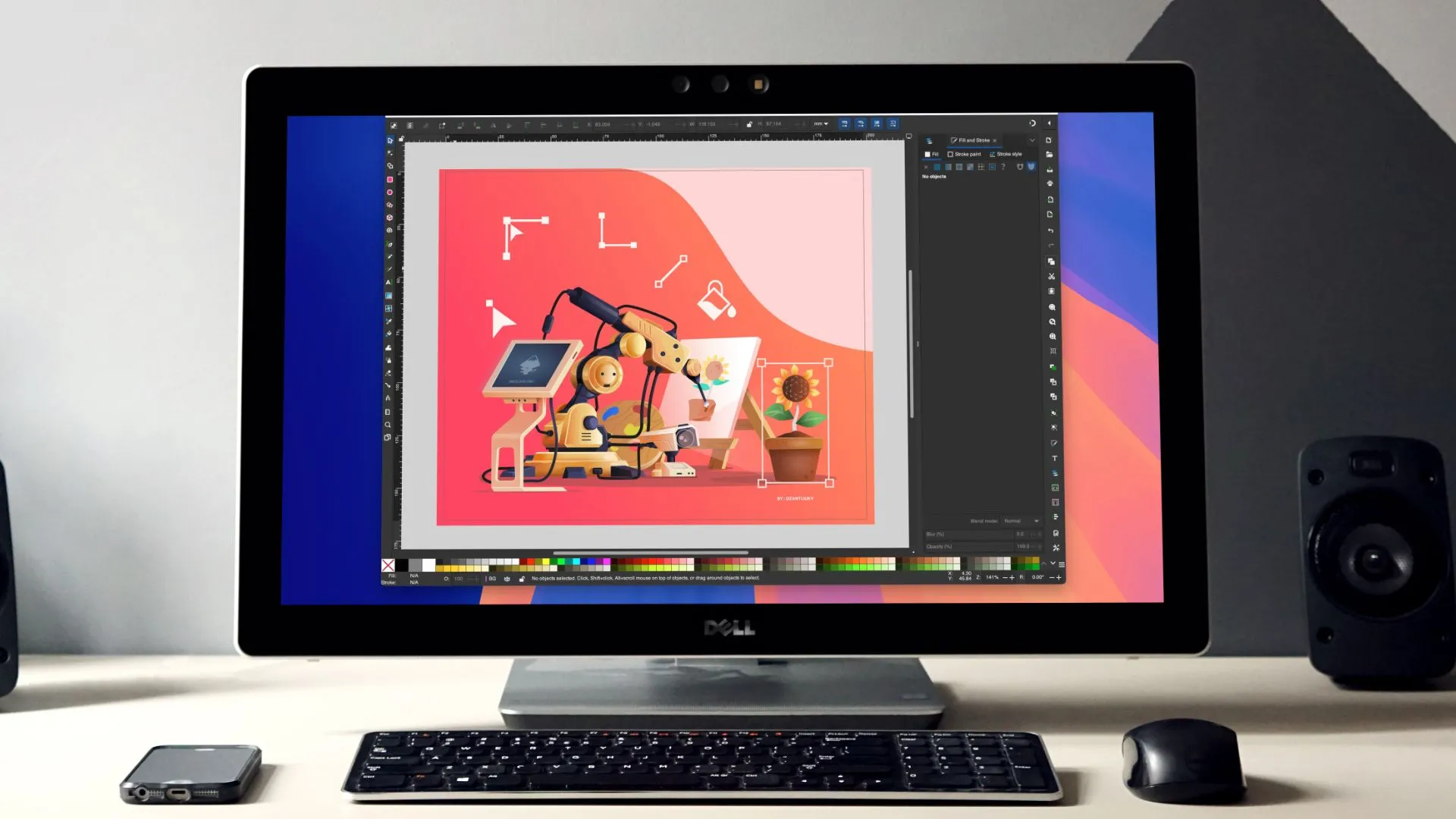 Các lựa chọn thay thế miễn phí cho Adobe Illustrator, một công cụ thiết kế đồ họa phổ biến