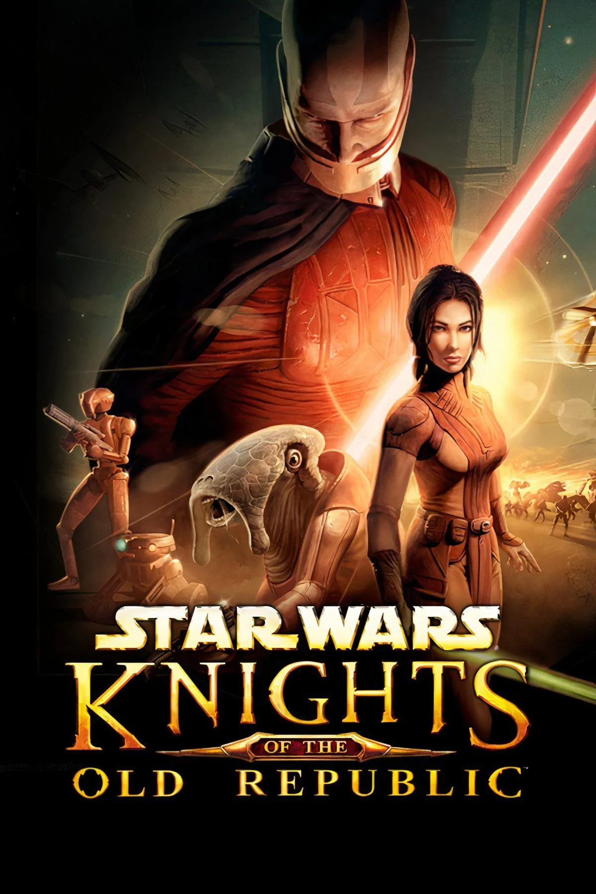 Các nhân vật chủ chốt từ Star Wars: Knights of the Old Republic, di sản RPG của LucasArts