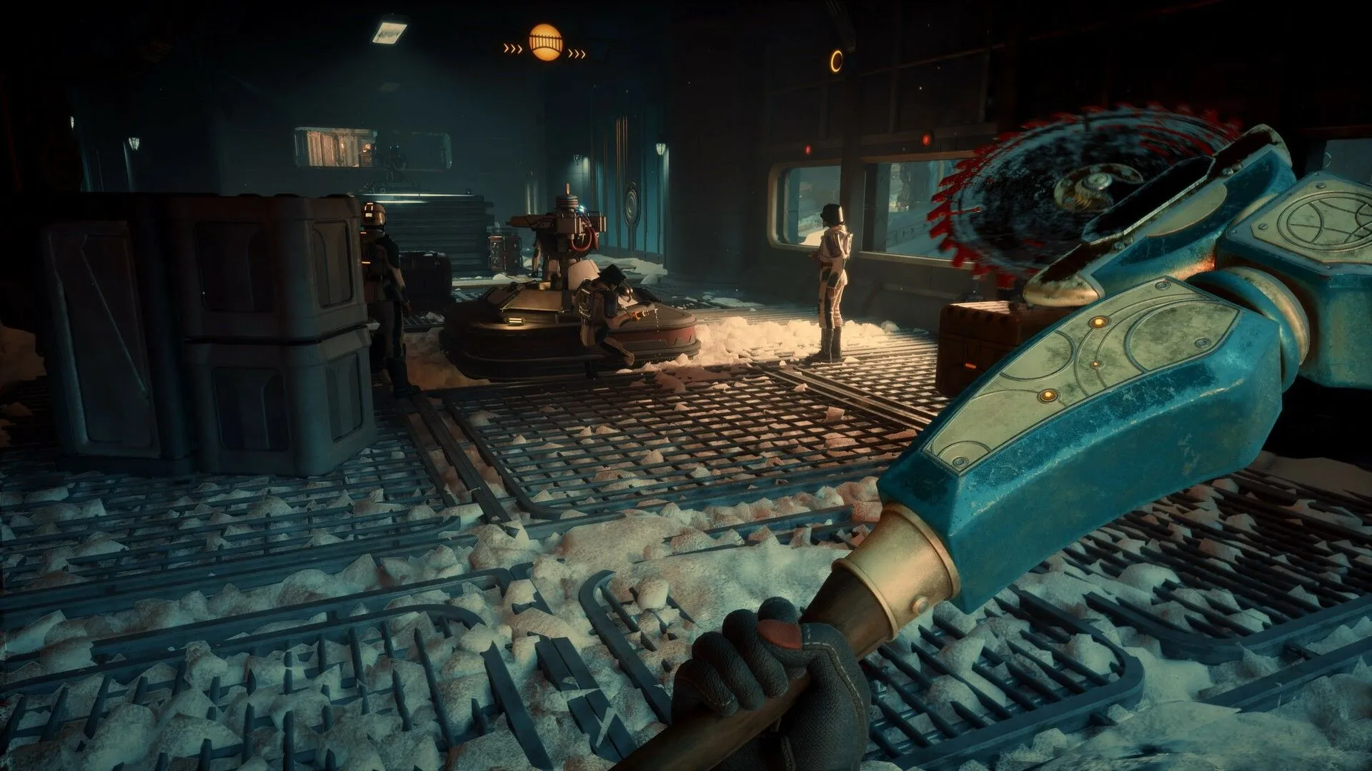 Các thành viên trong The Outer Worlds 2 đang lập kế hoạch.