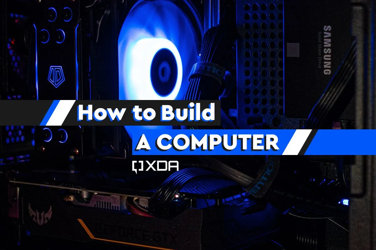 Cận cảnh các bộ phận bên trong thùng máy tính, bao gồm tản nhiệt CPU và card đồ họa, cho thấy sự quan trọng của việc lắp đặt tản nhiệt đúng cách