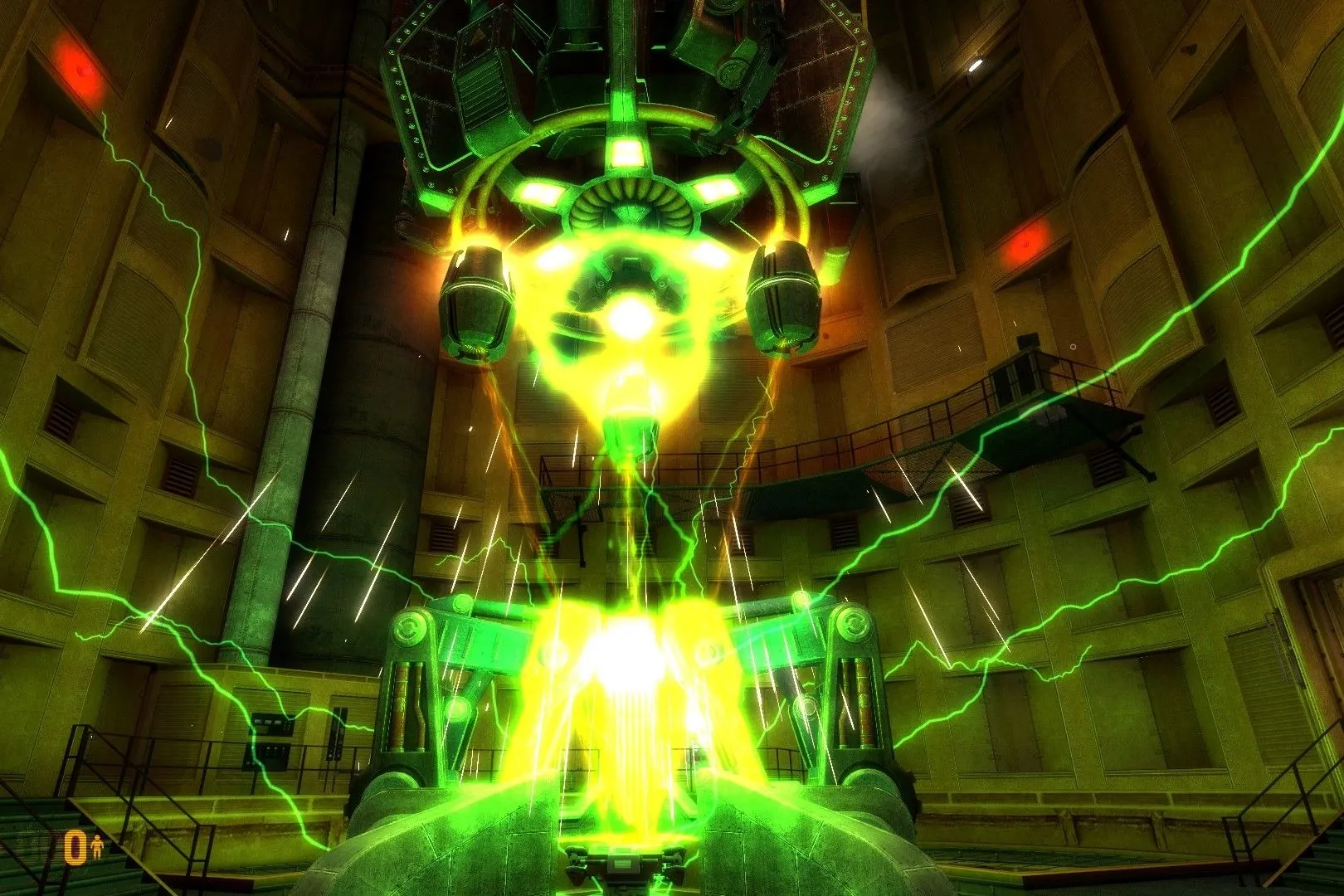 Cảnh chơi game Black Mesa, một tựa game kinh điển có sức ảnh hưởng lớn trong cộng đồng game thủ.
