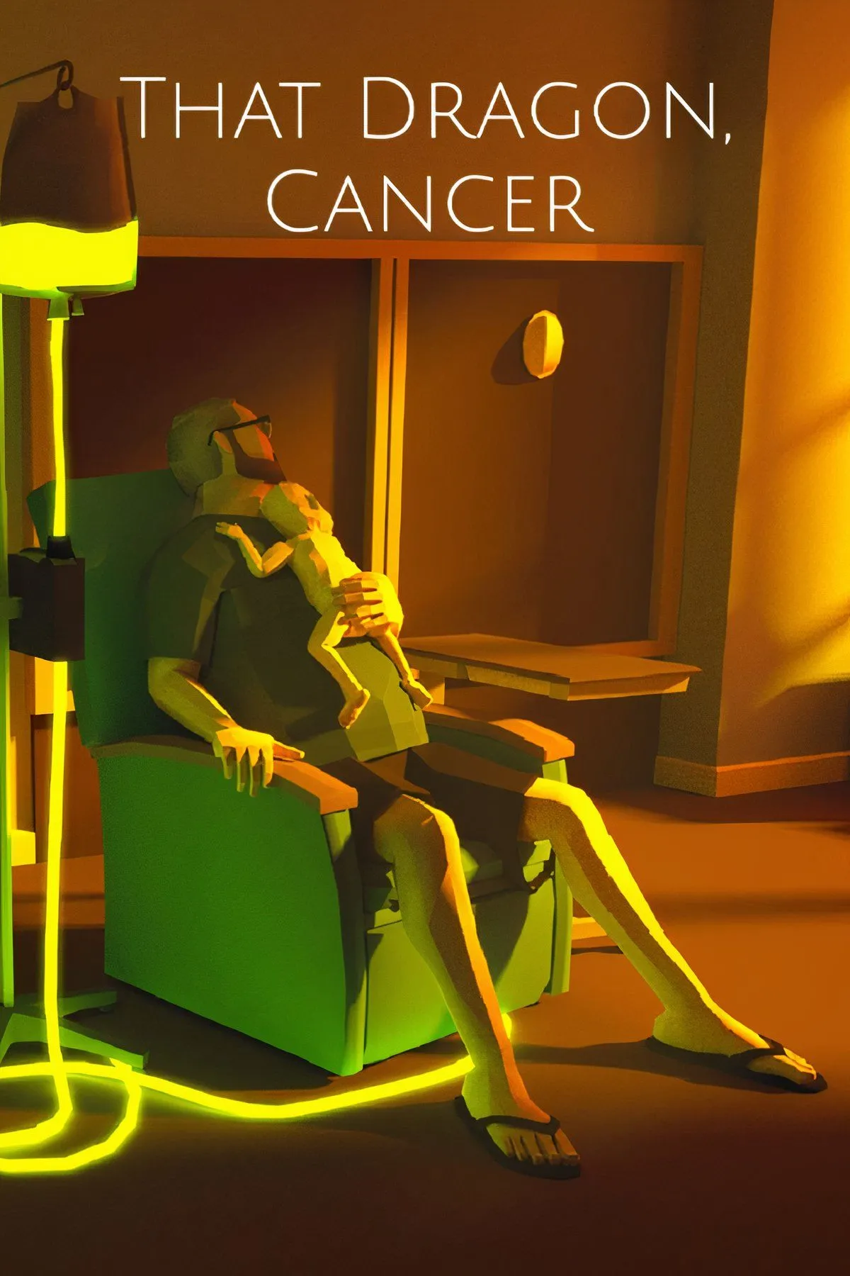 Cảnh chơi game That Dragon, Cancer với đồ họa nghệ thuật, khắc họa câu chuyện xúc động về bệnh ung thư