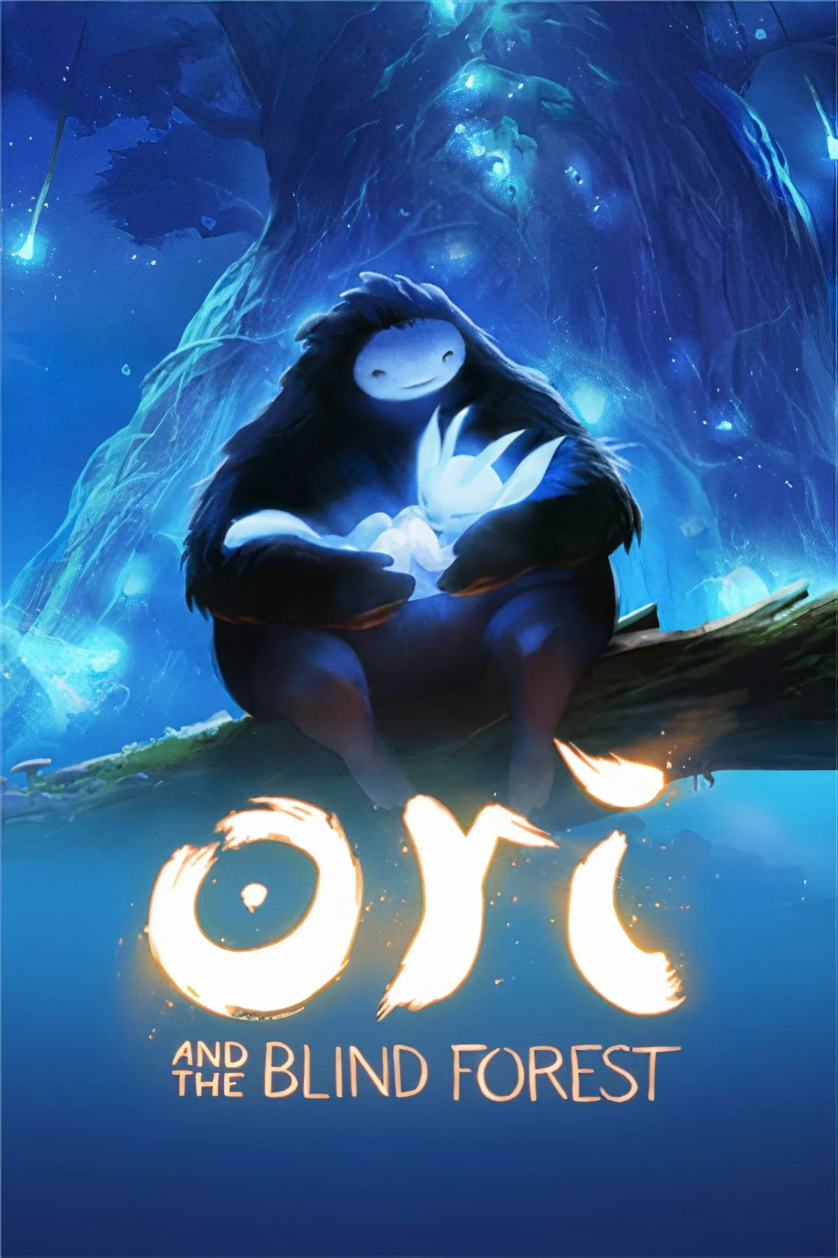 Cảnh chơi tuyệt đẹp trong Ori and the Blind Forest, minh họa đồ họa ấn tượng của tựa game Metroidvania này.