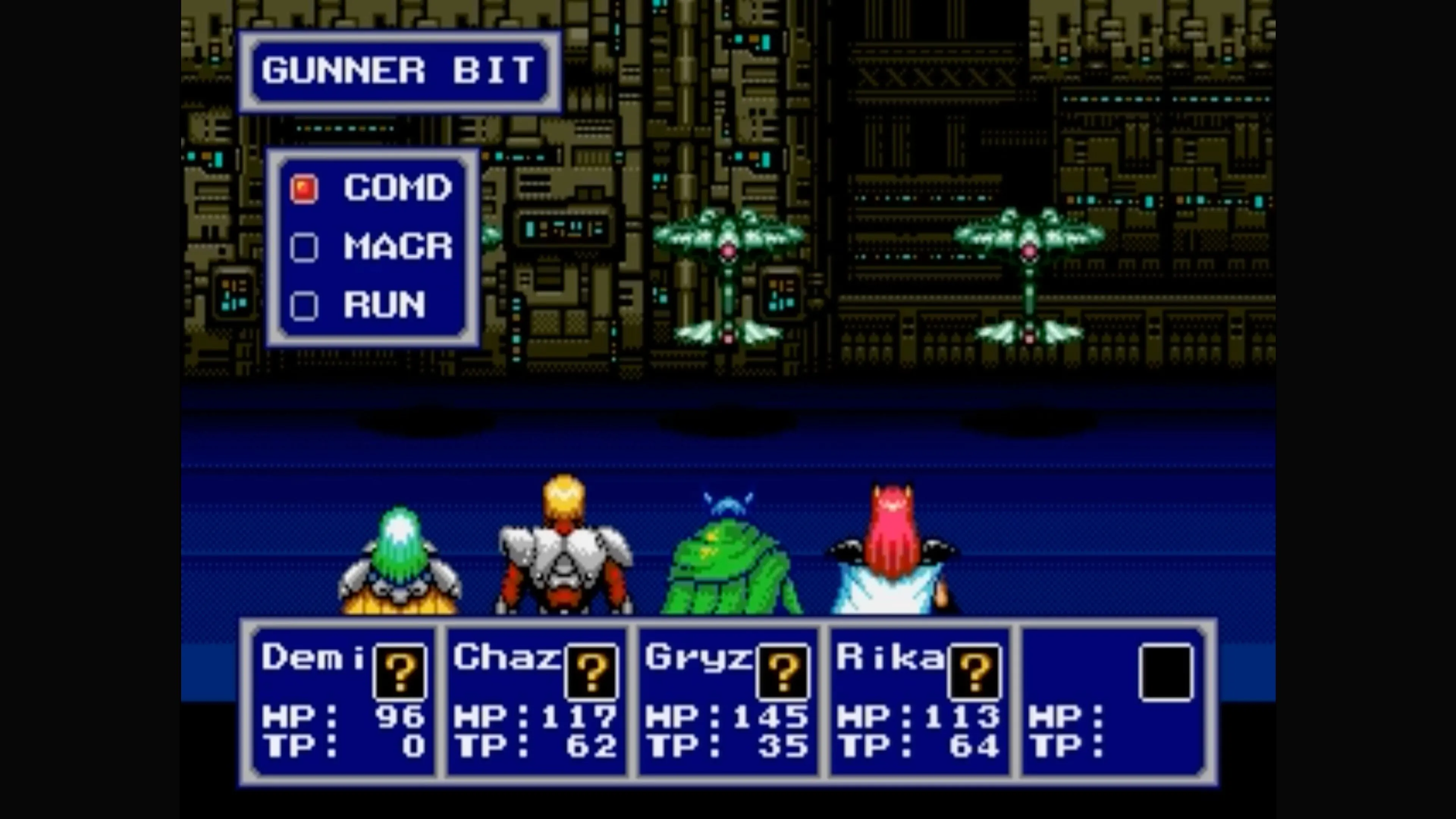 Chi tiết kỹ năng chiến đấu của nhân vật trong Phantasy Star IV, game JRPG