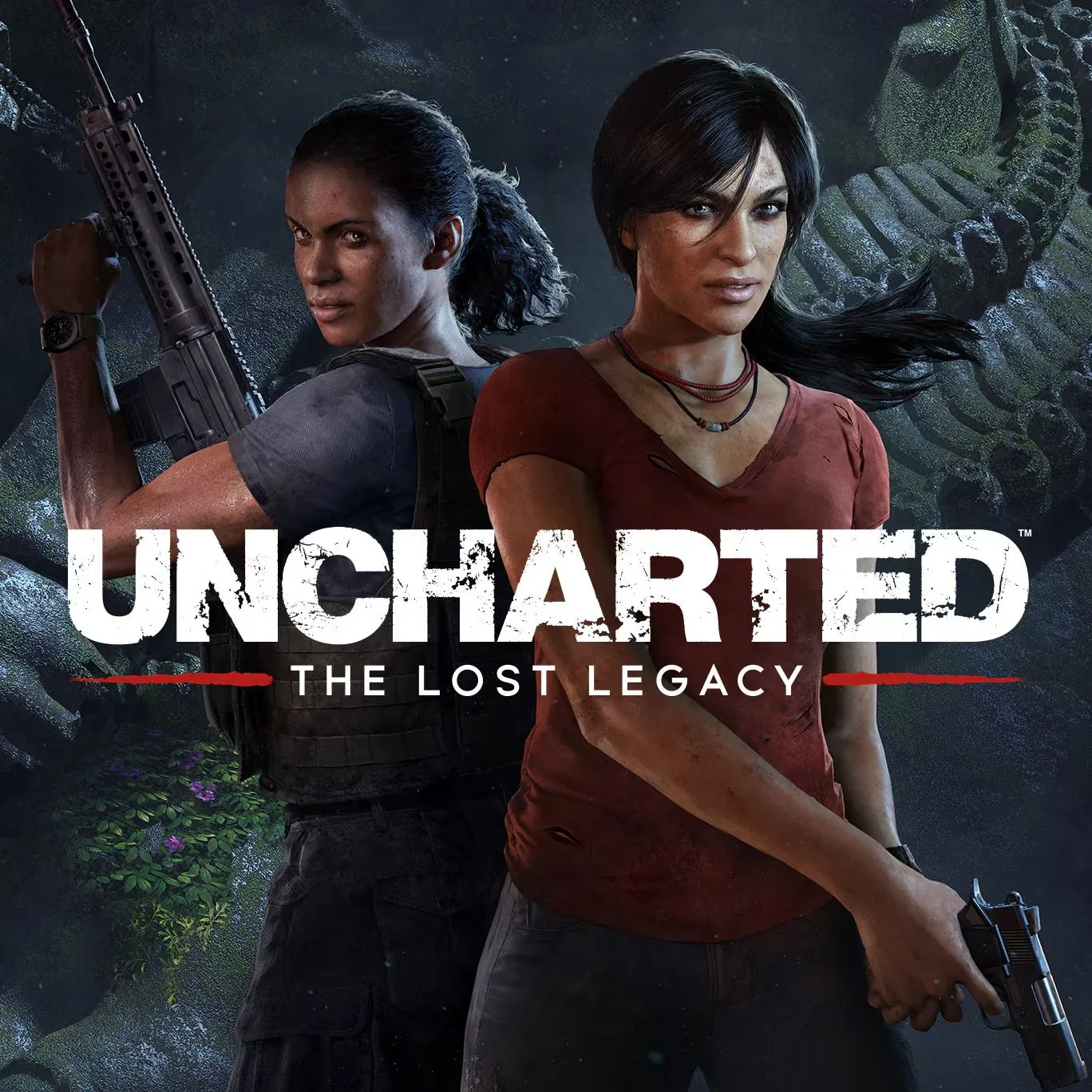 Chloe Frazer và Nadine Ross trong Uncharted: The Lost Legacy, tựa game độc lập phát triển từ ý tưởng DLC