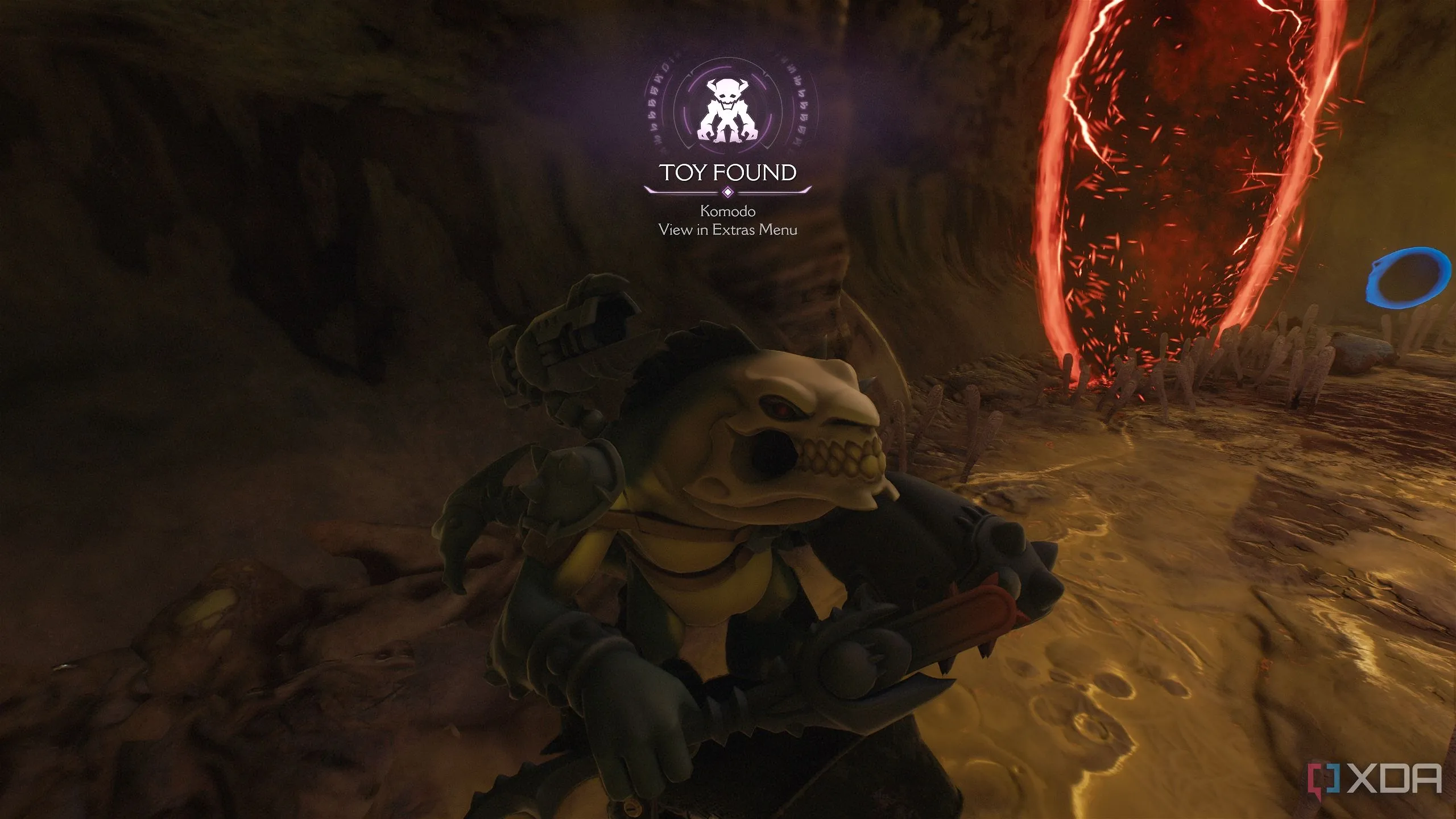 Đồ chơi sưu tầm Komodo, vật phẩm quý giá trong khu vực bí mật 5 của Chapter 18 Doom The Dark Ages.