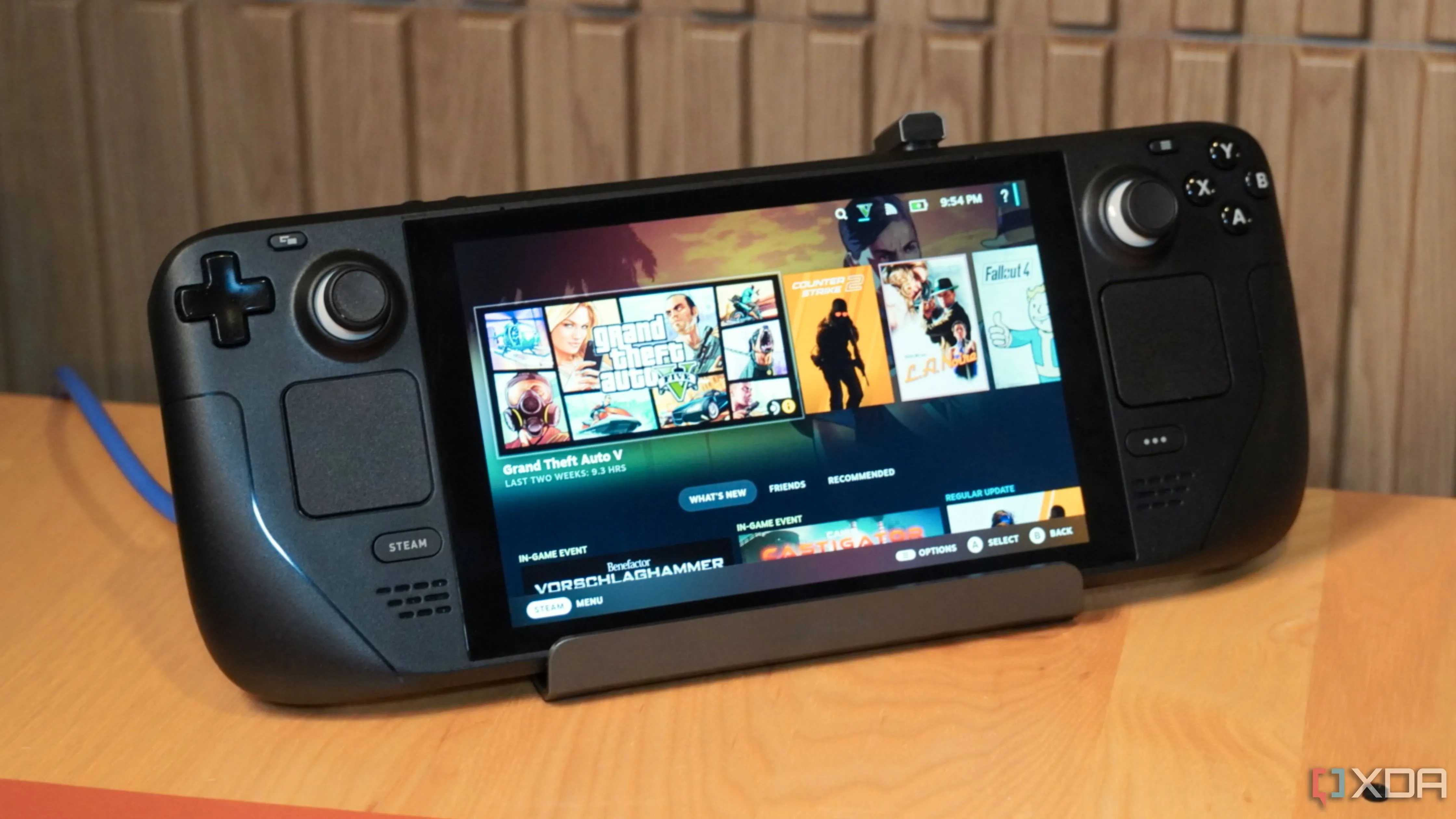 Dock JSAUX kèm vỏ SSD mở rộng dành cho Steam Deck.