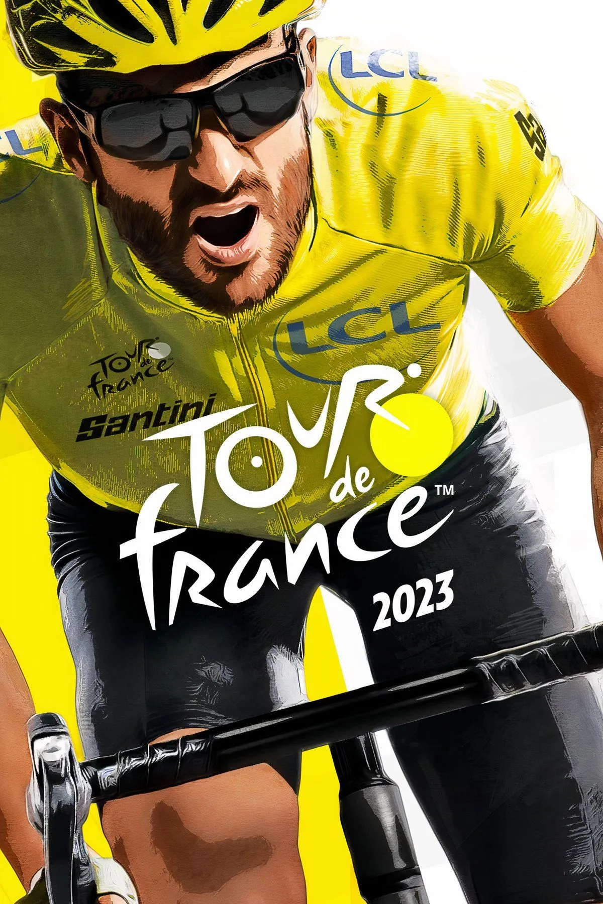 Đội đua xe đạp thi đấu trong game Tour de France 2023