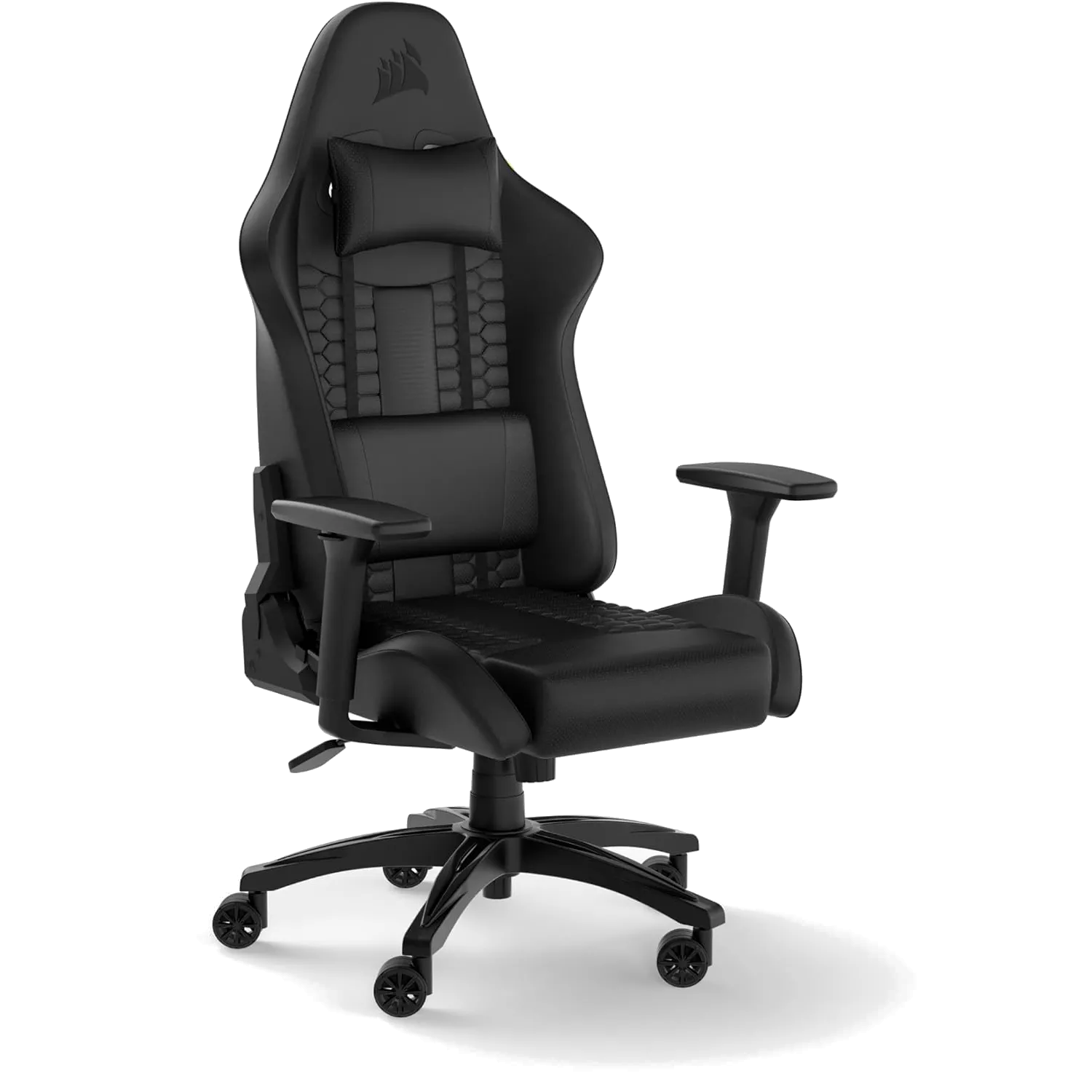 Ghế gaming Corsair TC100 Relaxed màu đen, thiết kế công thái học