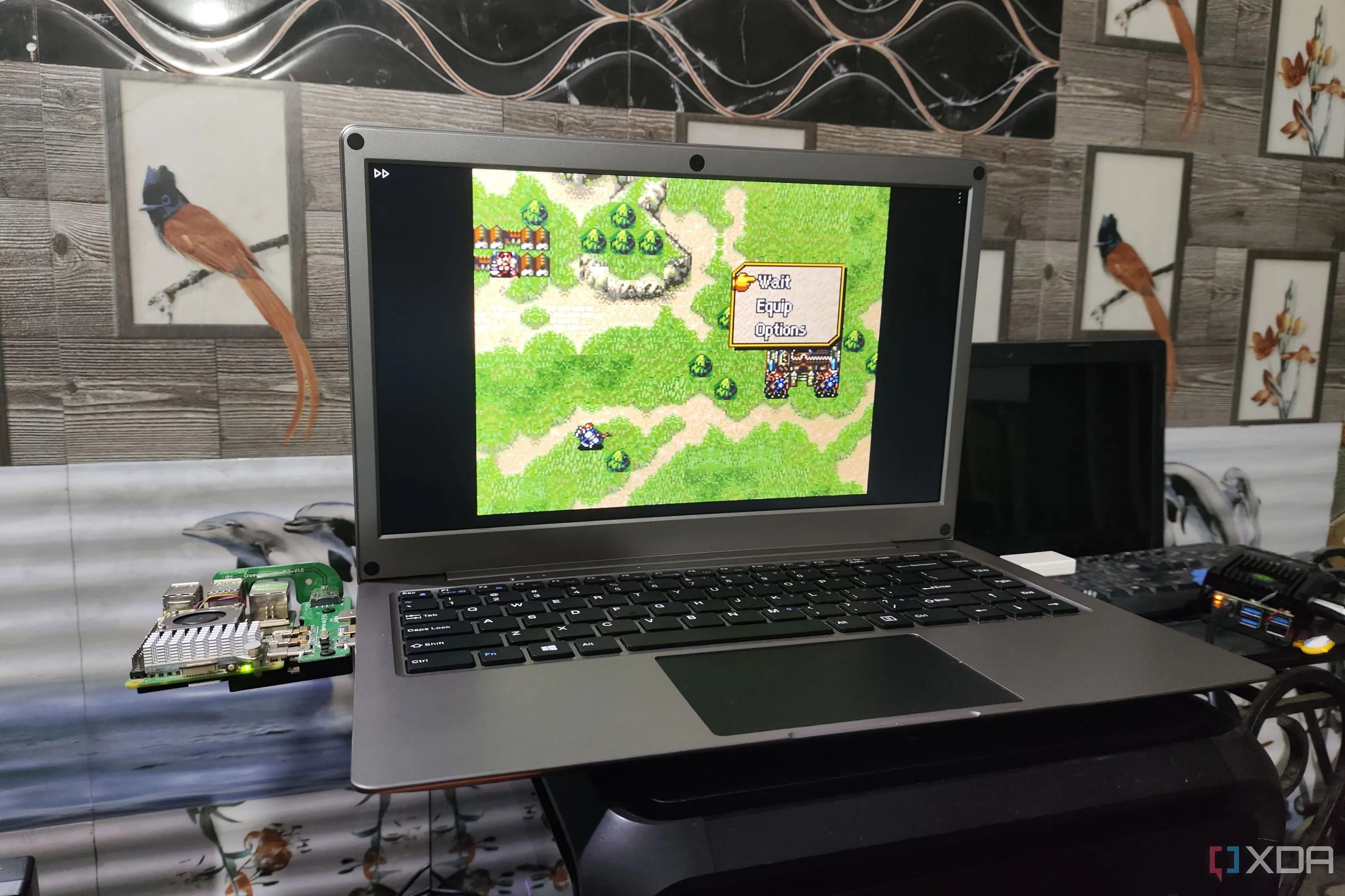Giả lập game chiến thuật Fire Emblem Genealogy of the Holy War trên Raspberry Pi 5