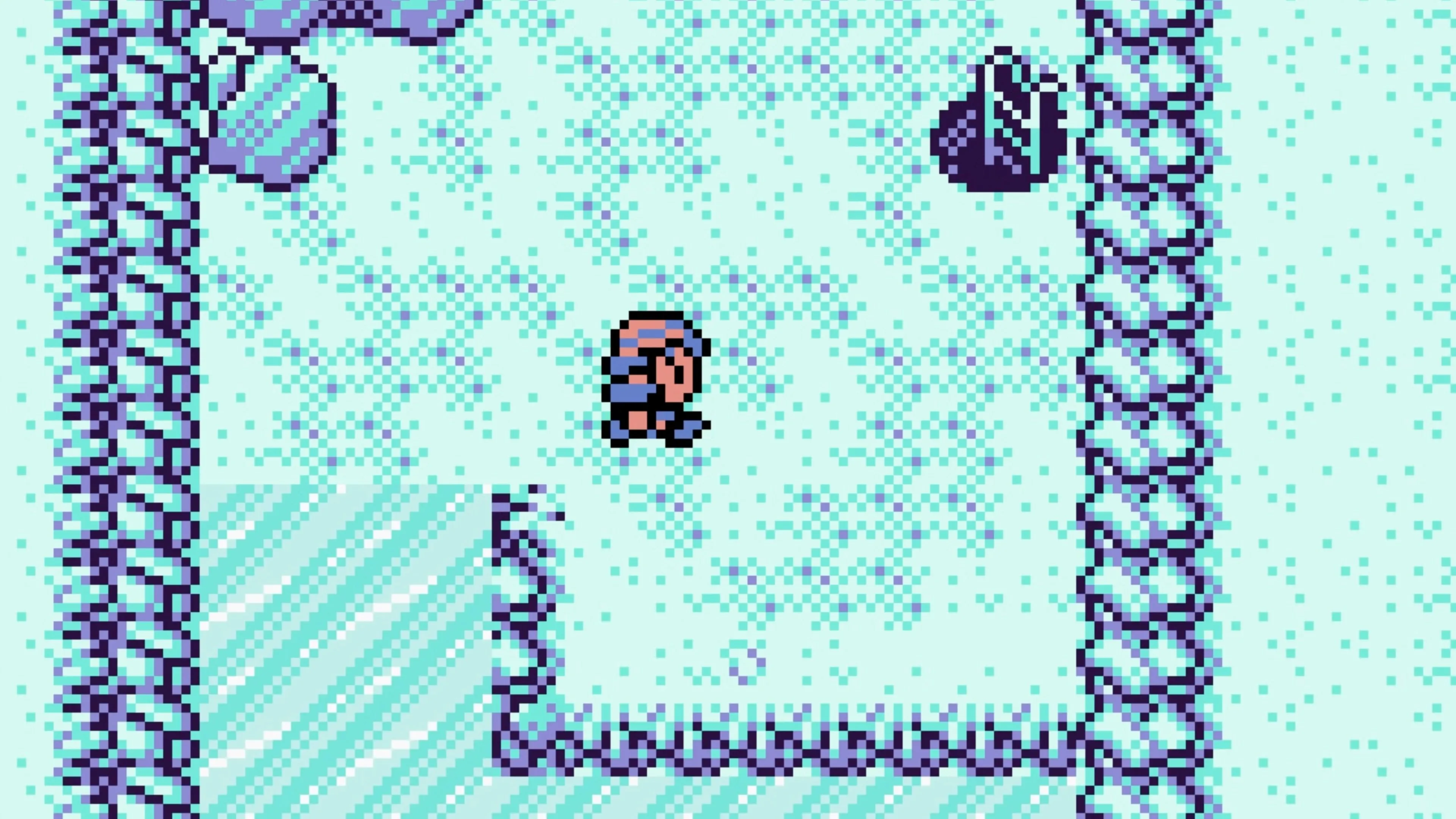 Giao diện bản đồ thế giới trong Pokémon Prism, hiển thị các khu vực mới và cũ.