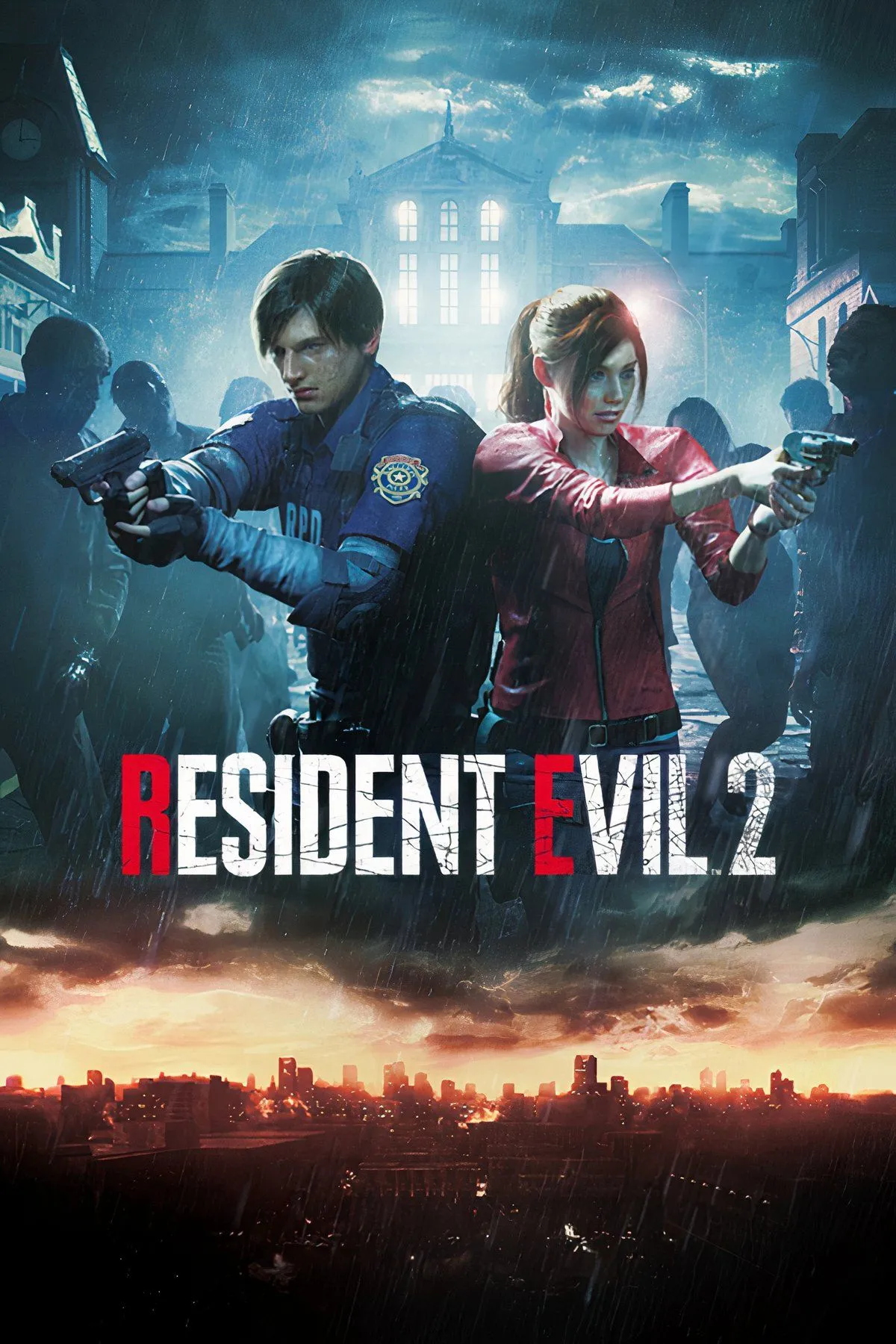 Giao diện chiến đấu căng thẳng trong Resident Evil 2 Remake