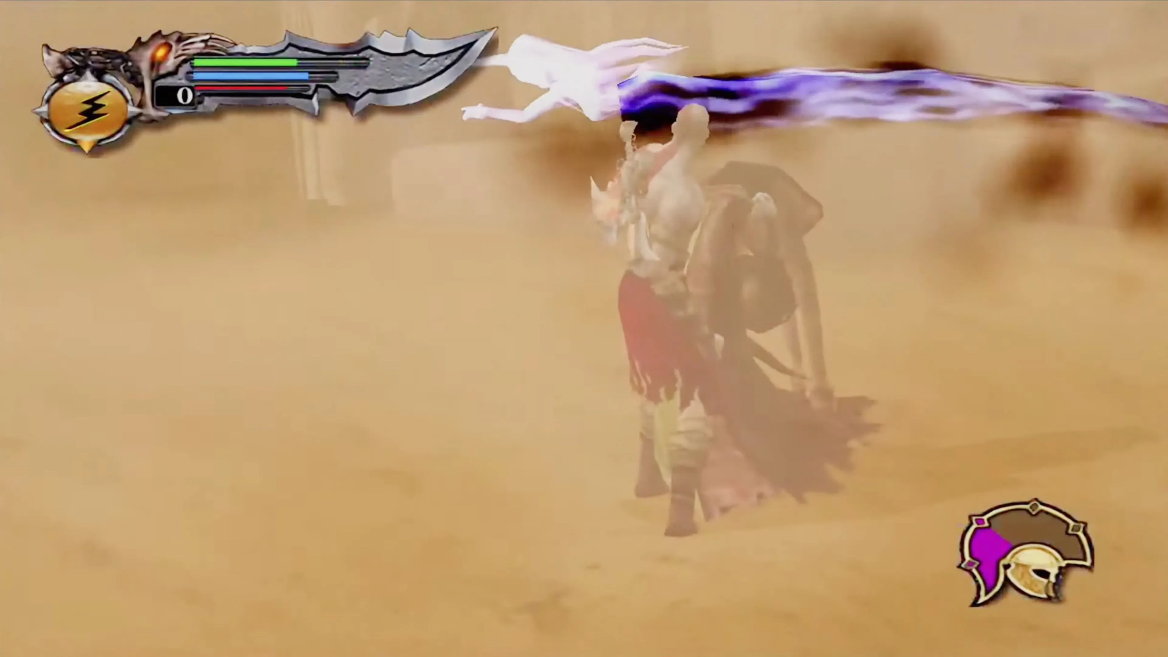 God of War (2005) với bối cảnh Hy Lạp cổ đại, một huyền thoại hack and slash