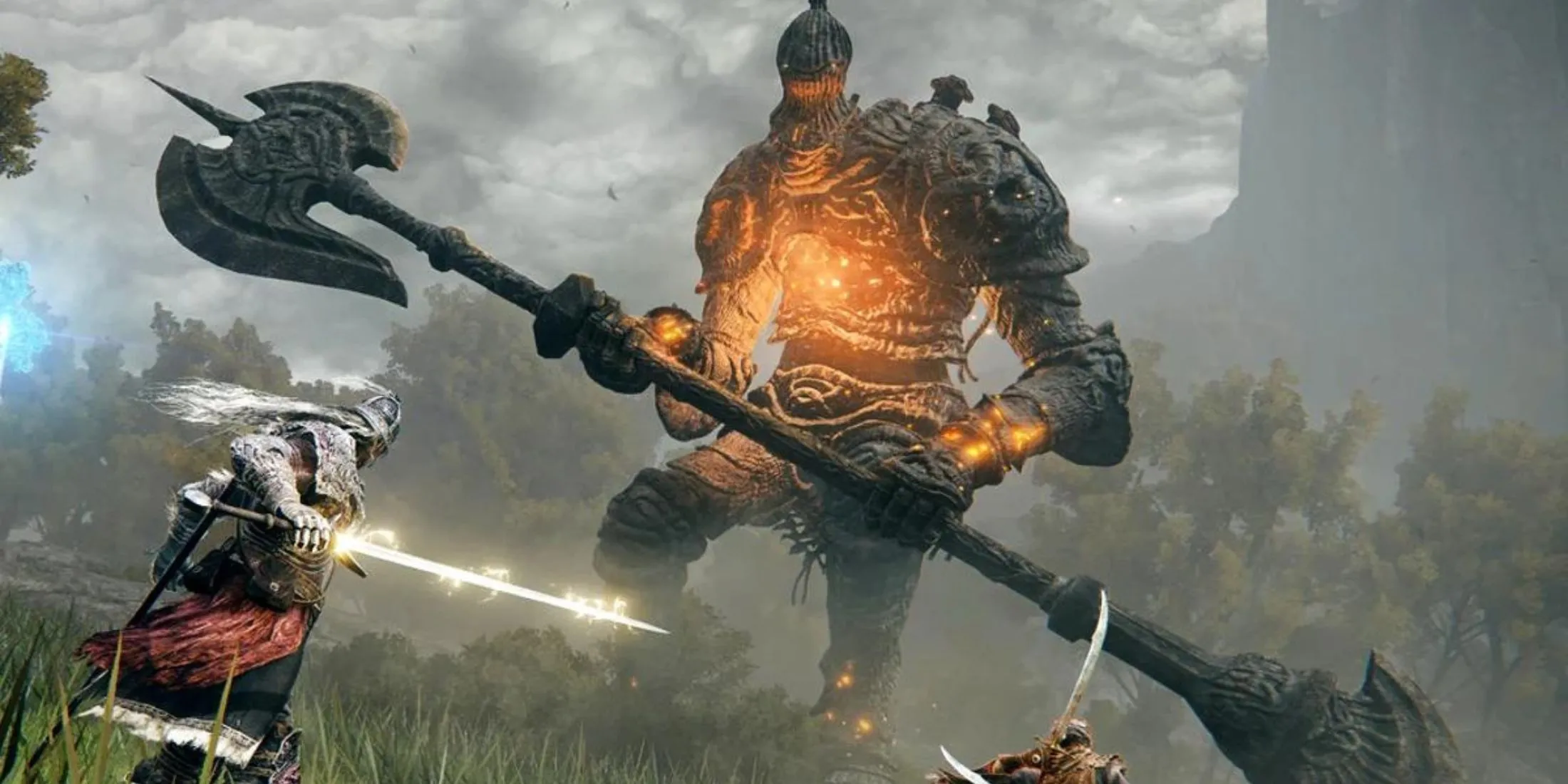Golem boss khổng lồ trong thế giới Elden Ring