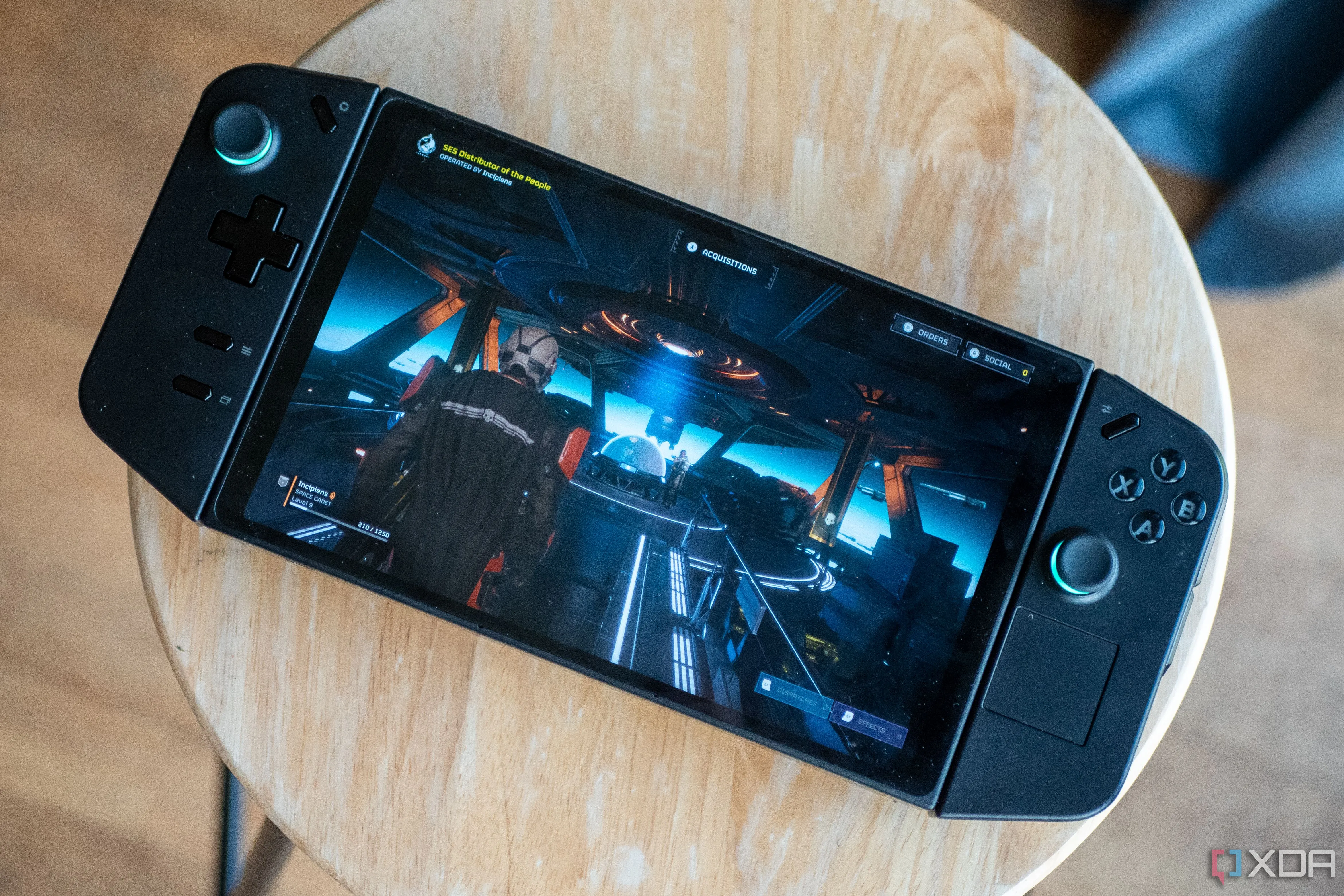 Helldivers 2 running on the Lenovo Legion Go