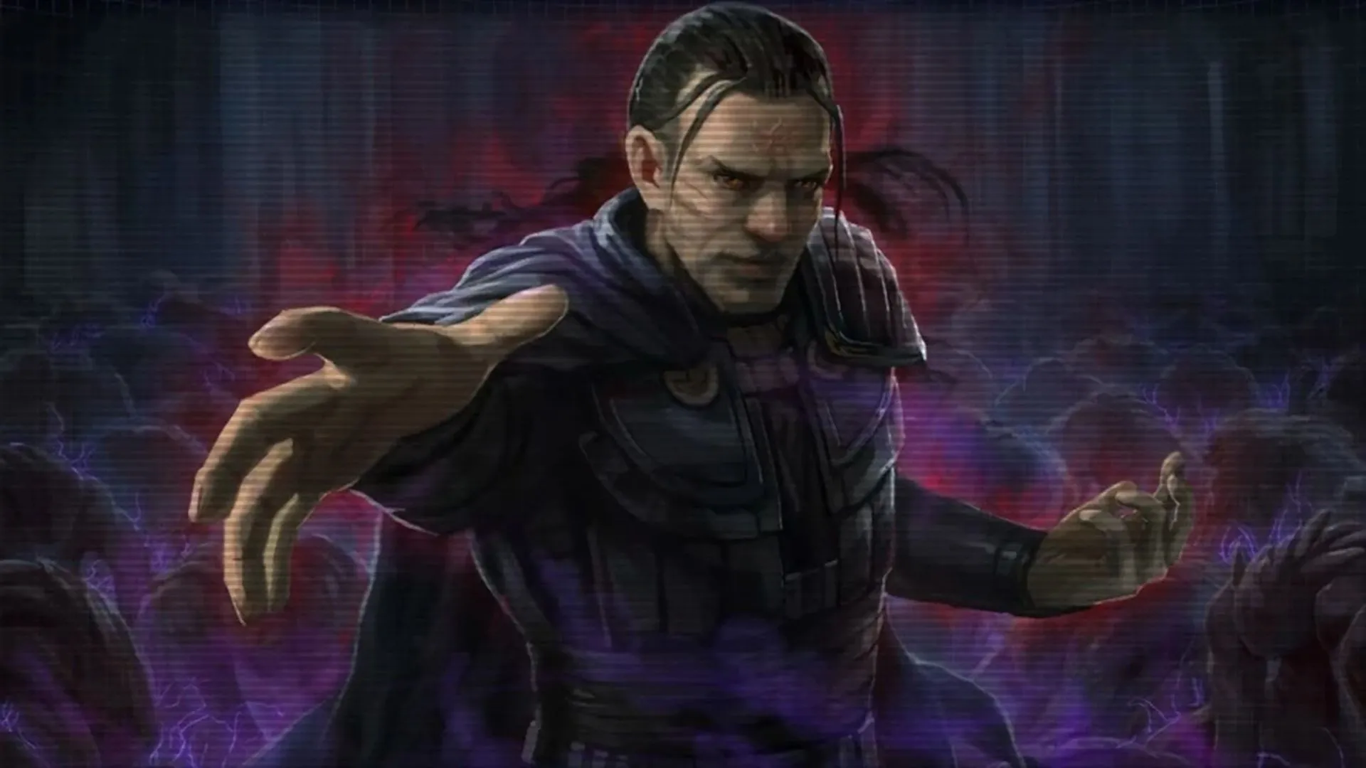Hình ảnh Exar Kun xuất hiện dưới dạng hologram trong tựa game Star Wars The Old Republic, một nhân vật quan trọng của kỷ nguyên Old Republic.