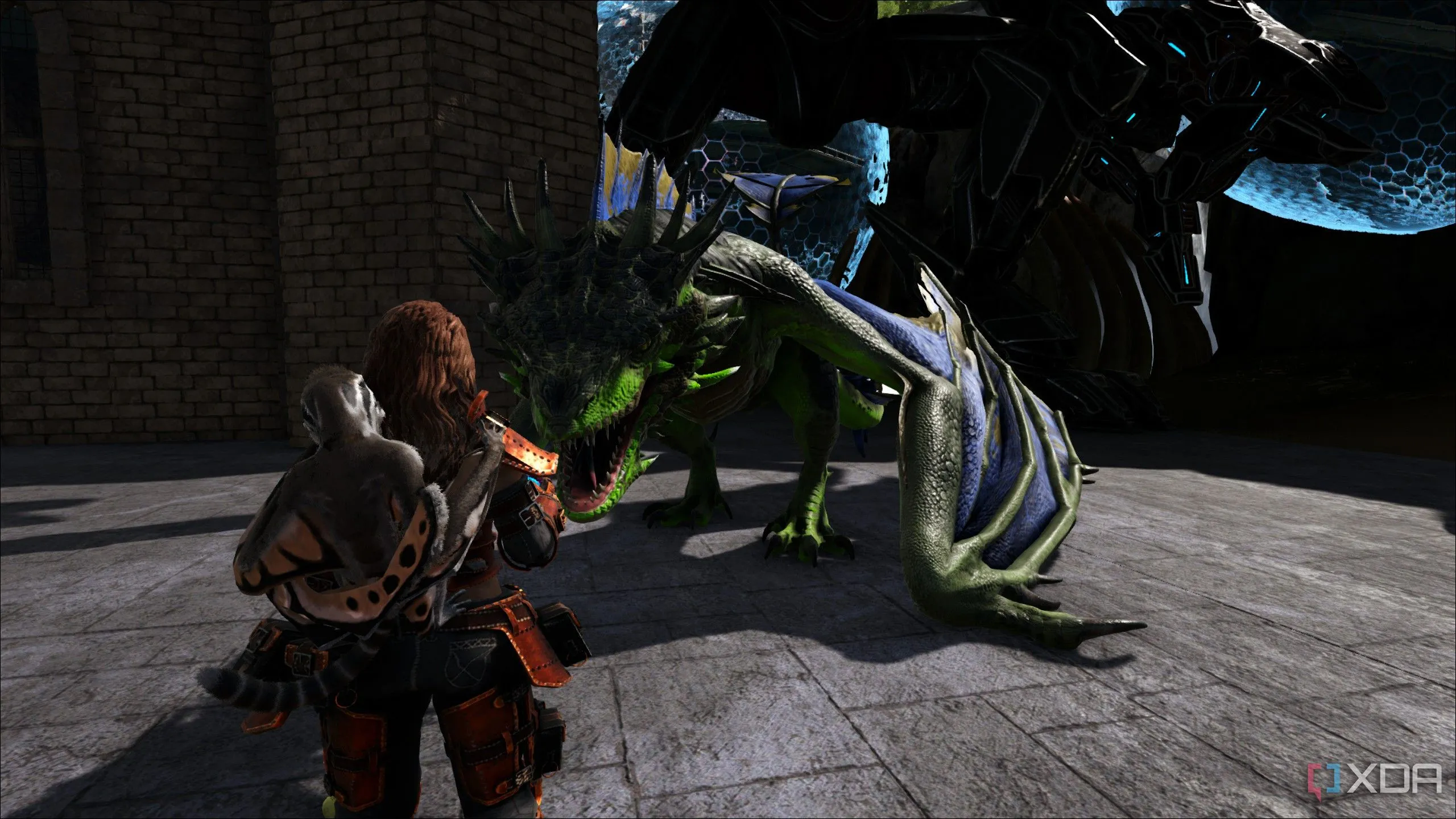 Hình ảnh game Ark Survival Evolved đang chạy trên card đồ họa cũ