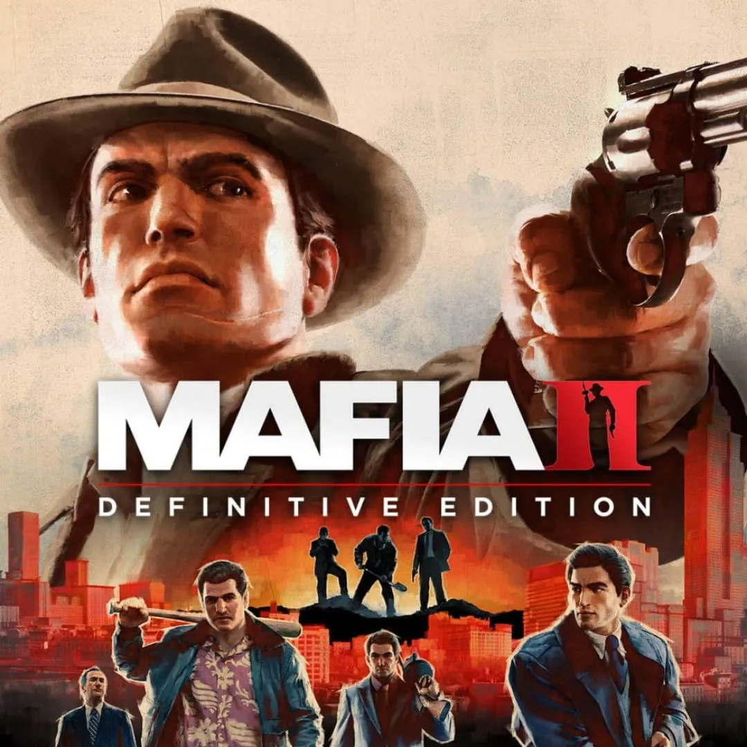 Hình ảnh game Mafia II: Definitive Edition, mô tả thế giới ngầm thập niên 40-50 ở Empire Bay.