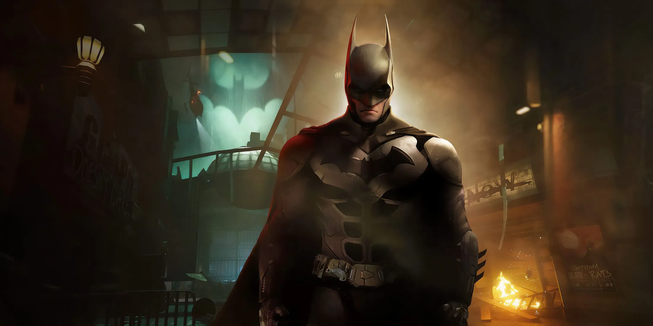 Hình ảnh gameplay một tựa game Batman Arkham Shadow trên VR, đề xuất cho người dùng kính thực tế ảo